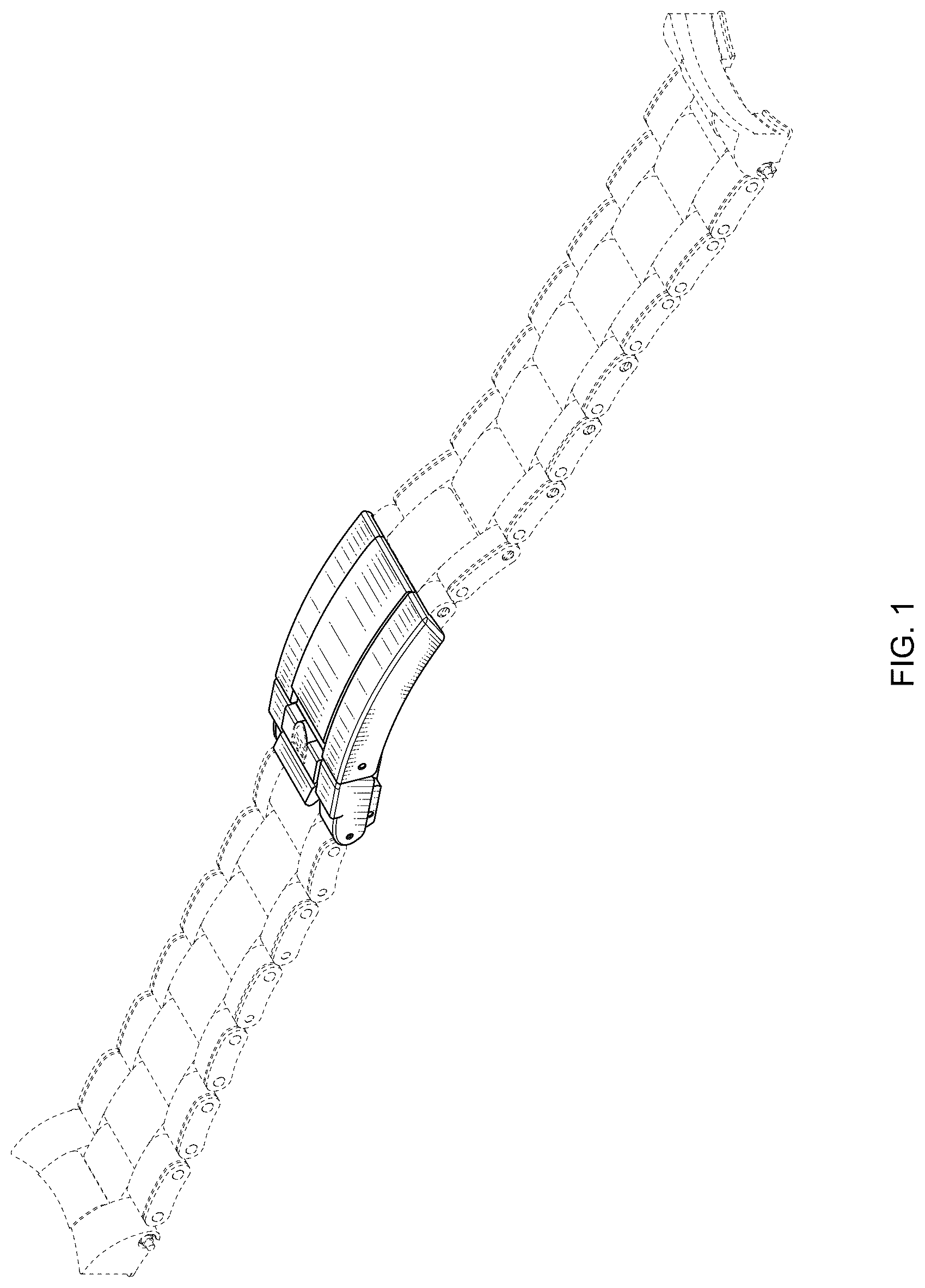 Patent USD1075554 Figure 1 – Clasp