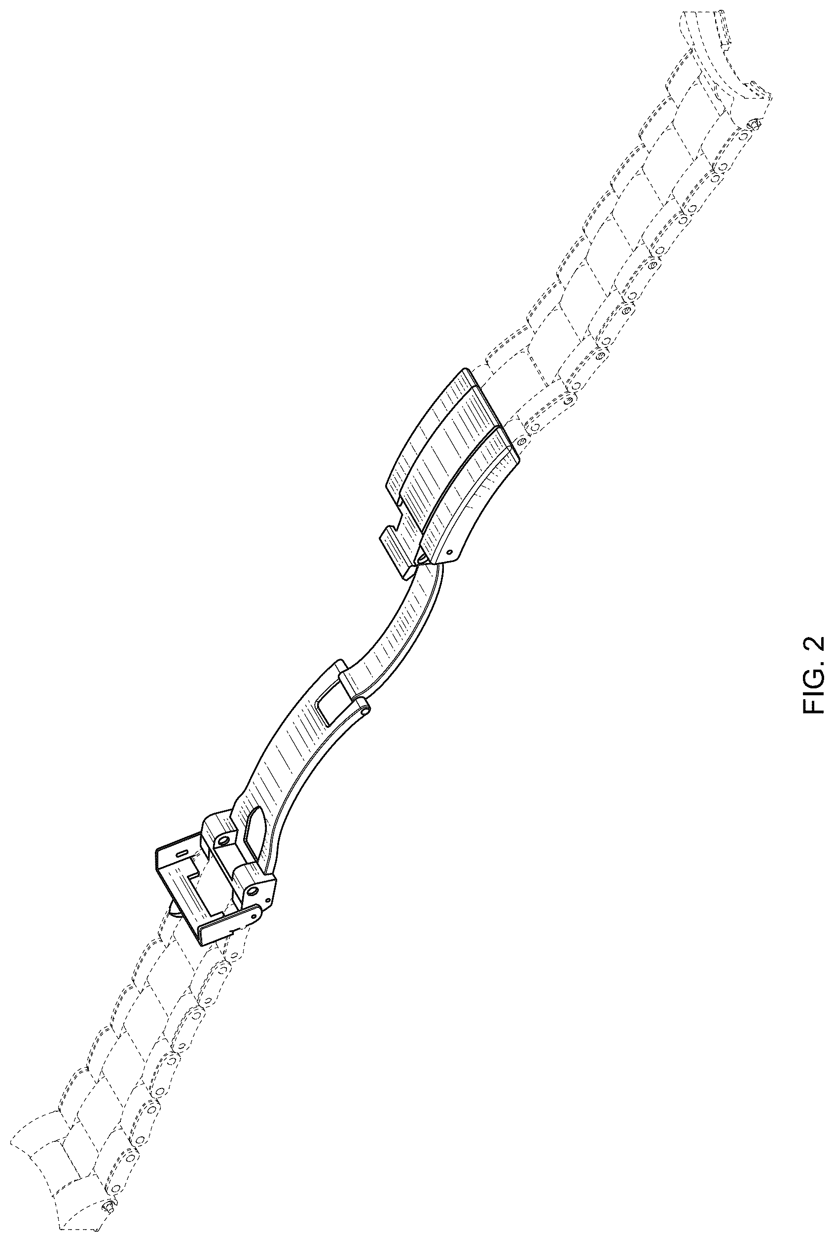 Patent USD1075554 Figure 2 – Clasp