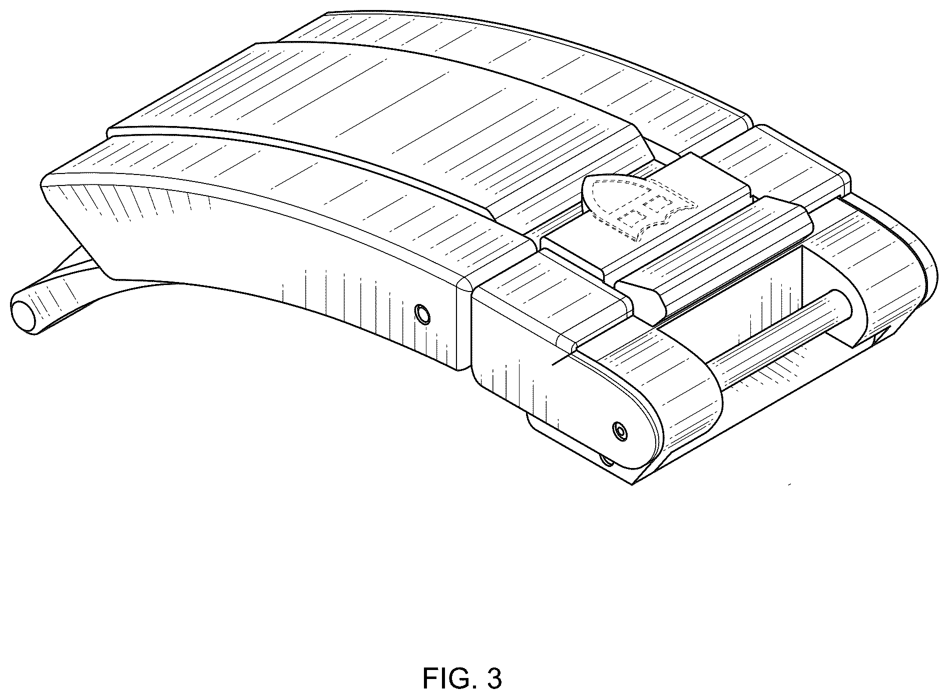 Patent USD1075554 Figure 3 – Clasp