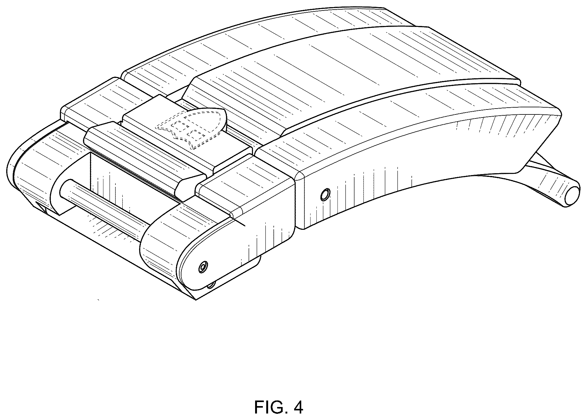 Patent USD1075554 Figure 4 – Clasp
