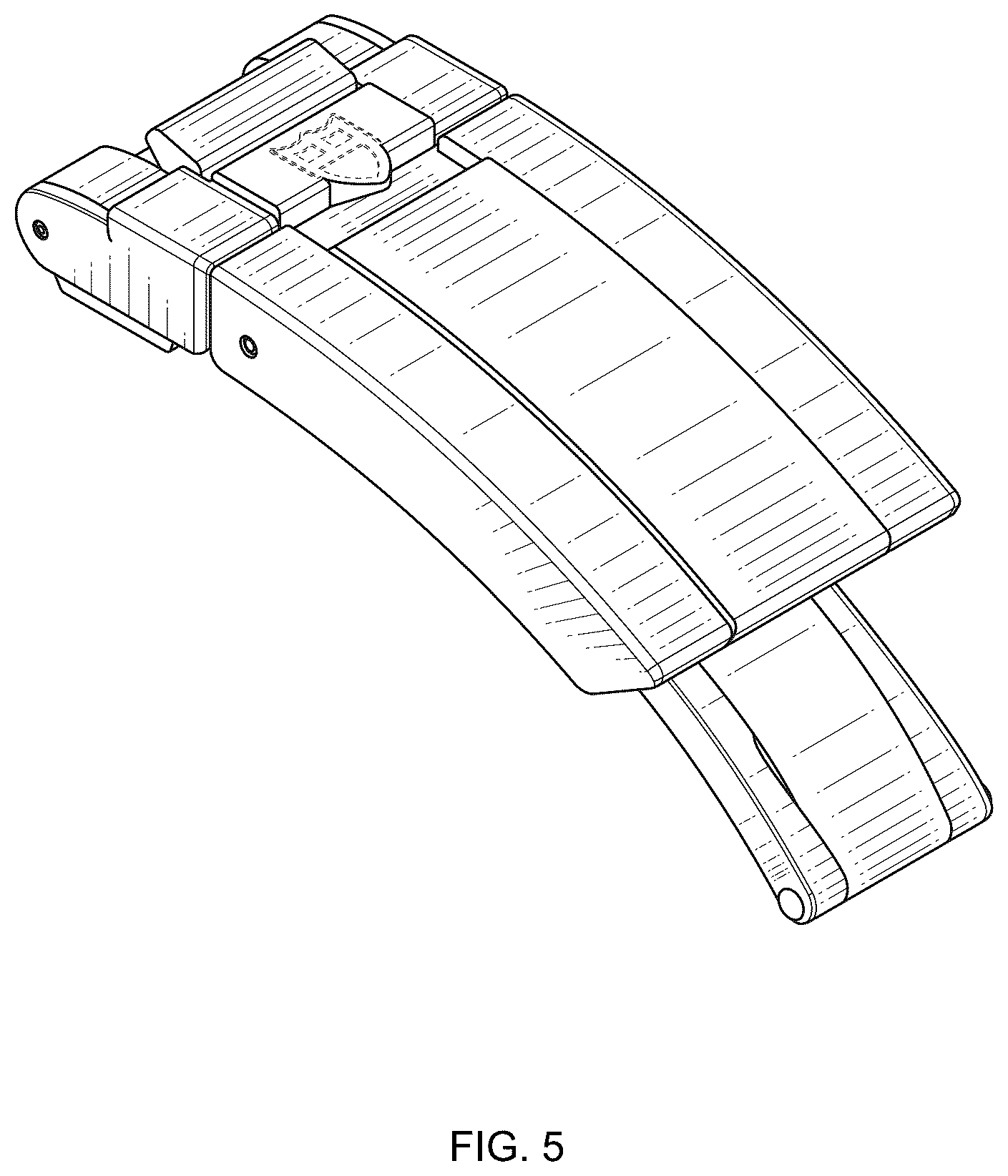 Patent USD1075554 Figure 5 – Clasp