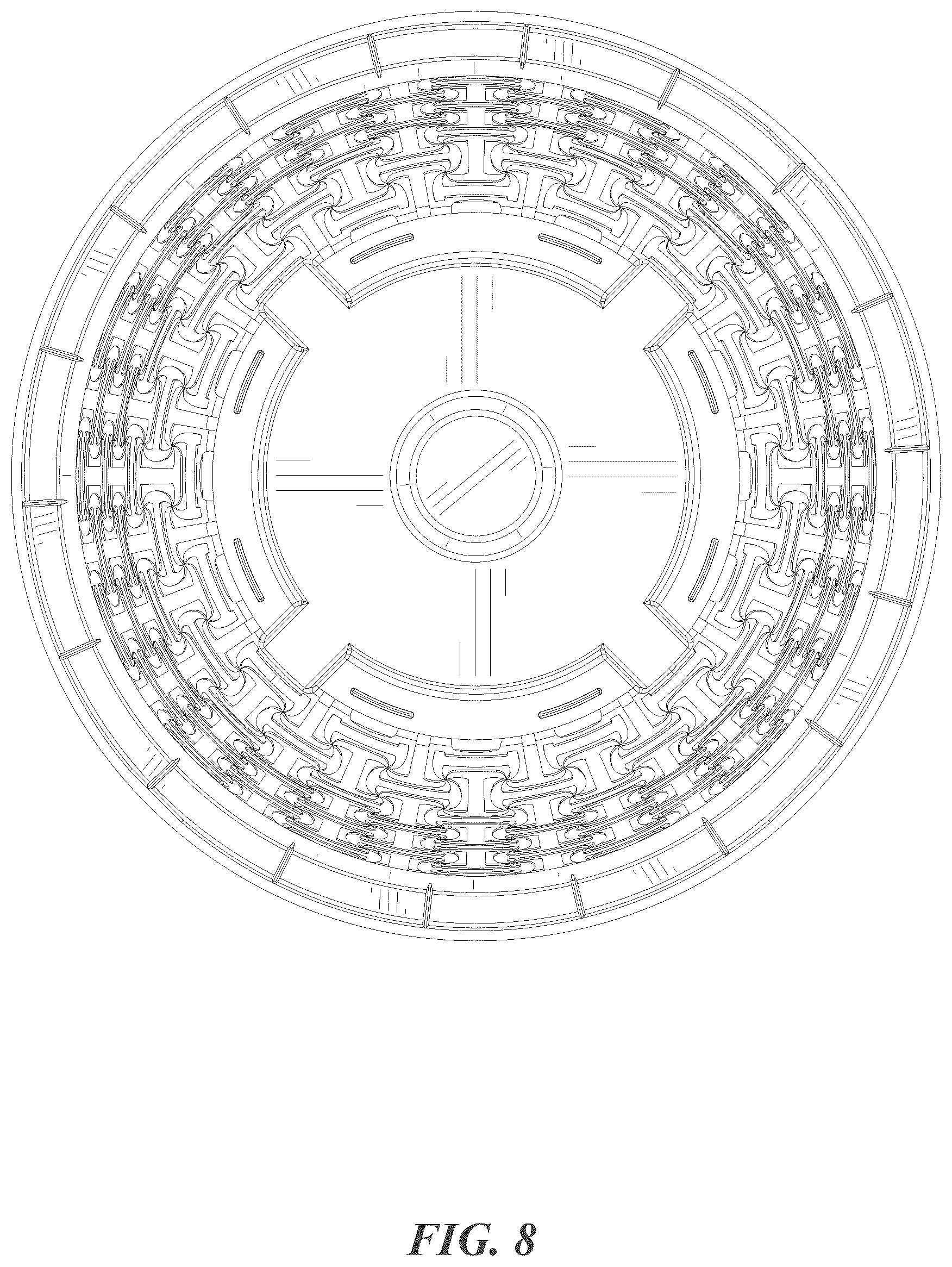 Patent USD1075557 Figure 8 – Flower pot