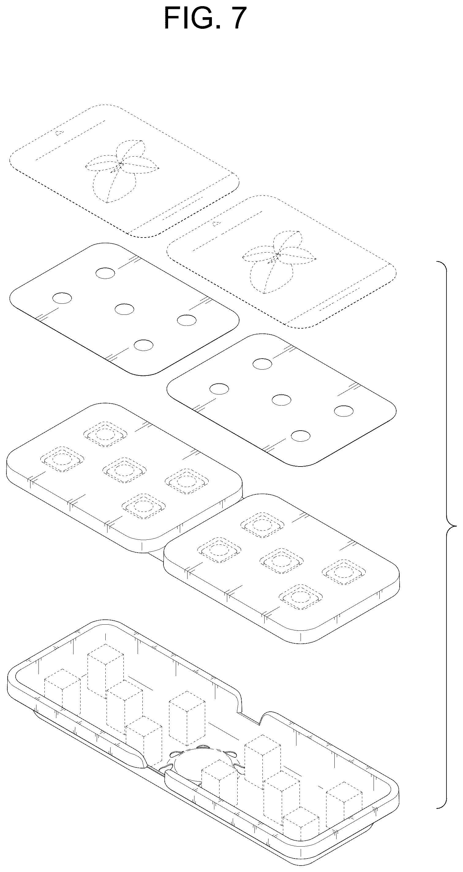 Patent USD1075558 Figure 7 – Pod for indoor plant cultivator