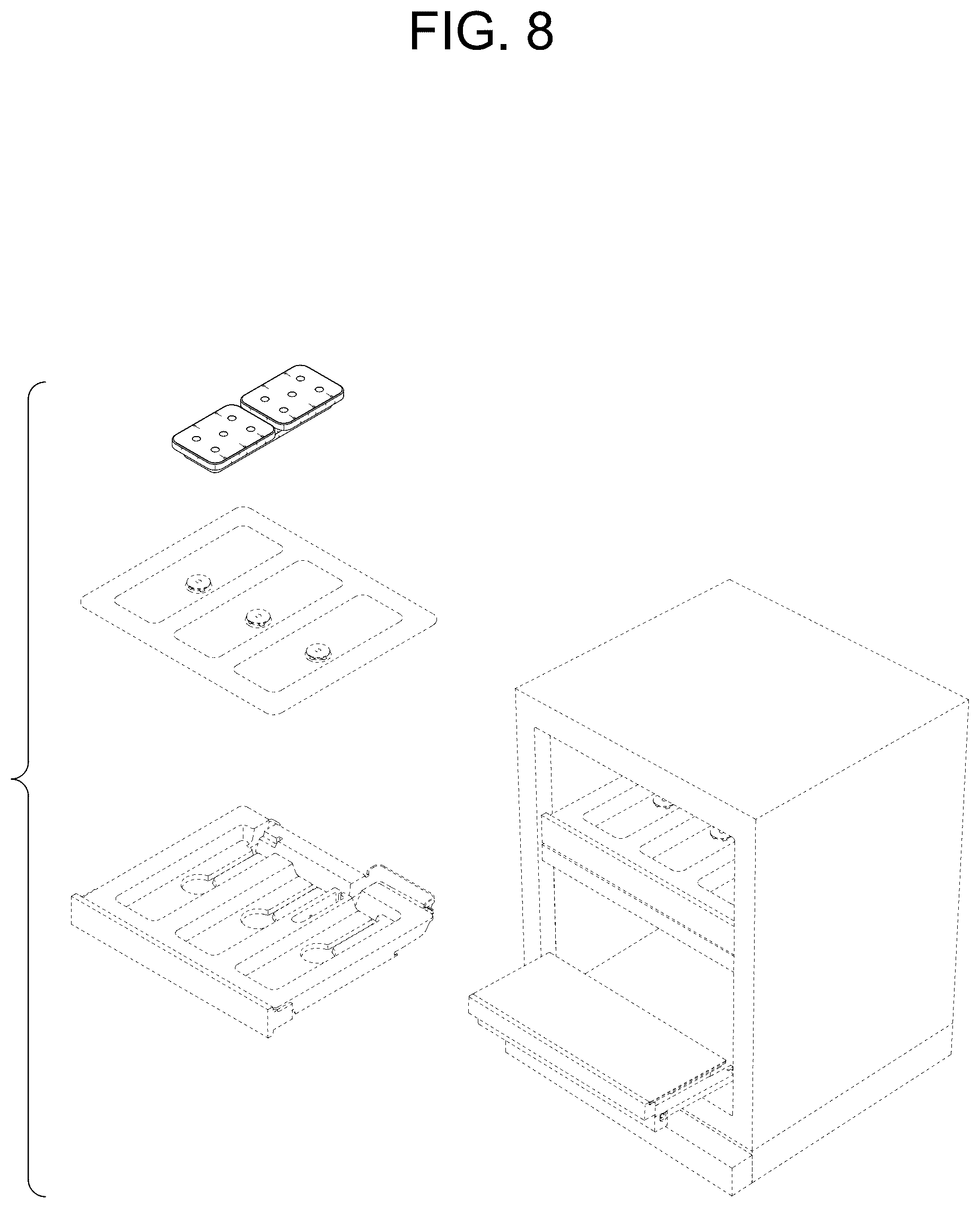 Patent USD1075558 Figure 8 – Pod for indoor plant cultivator