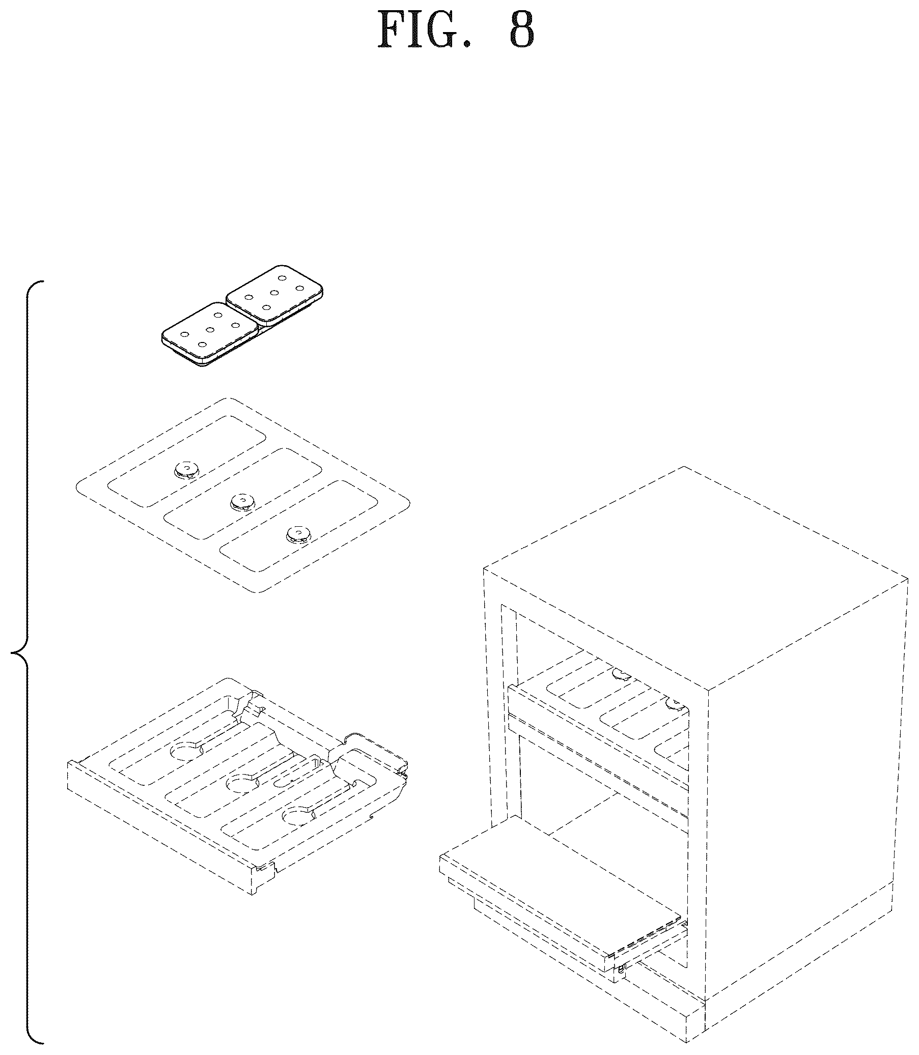 Patent USD1075559 Figure 8 – Pod for indoor plant cultivator