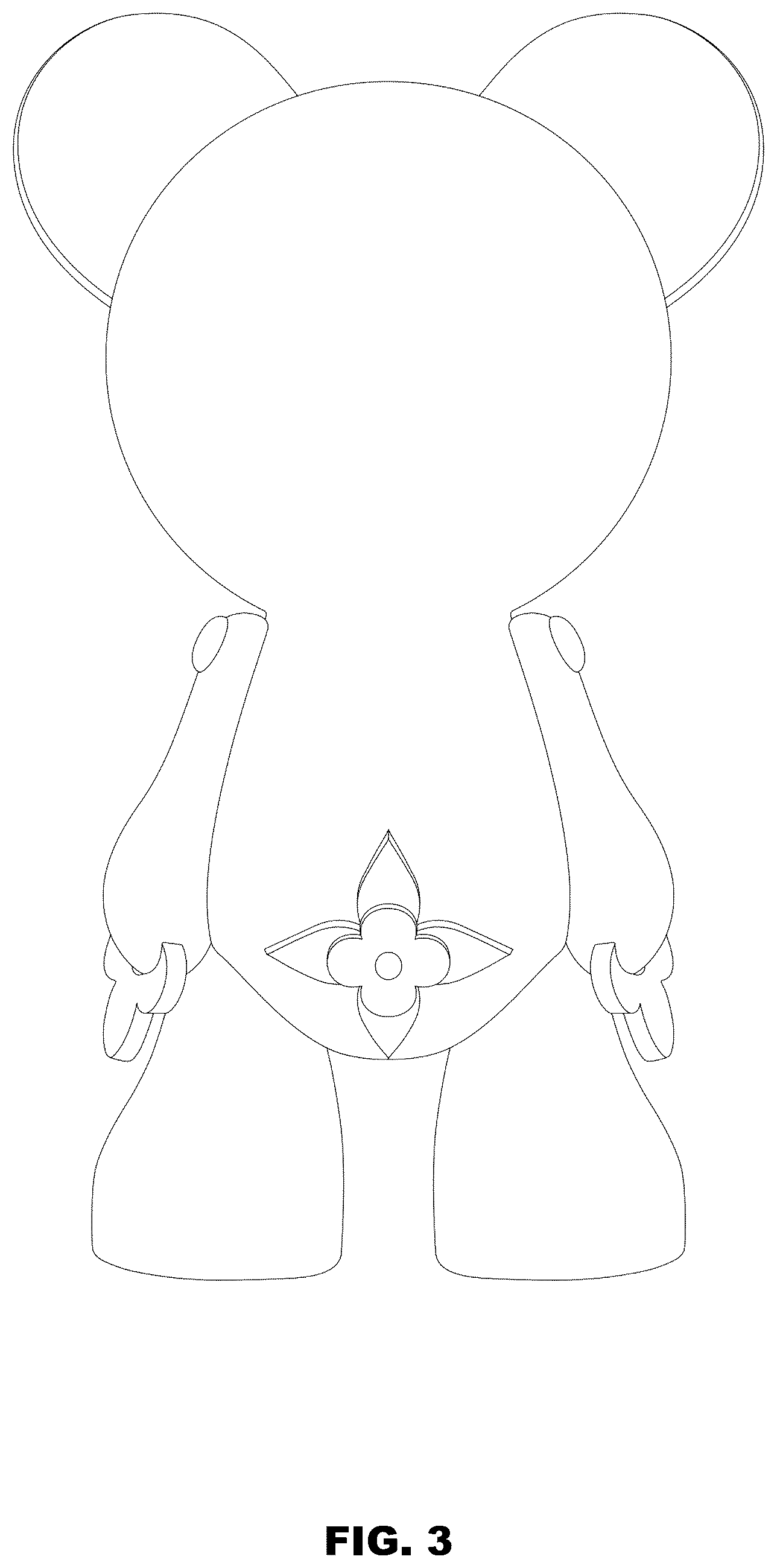 Patent USD1075560 Figure 3 – Decorative figurine