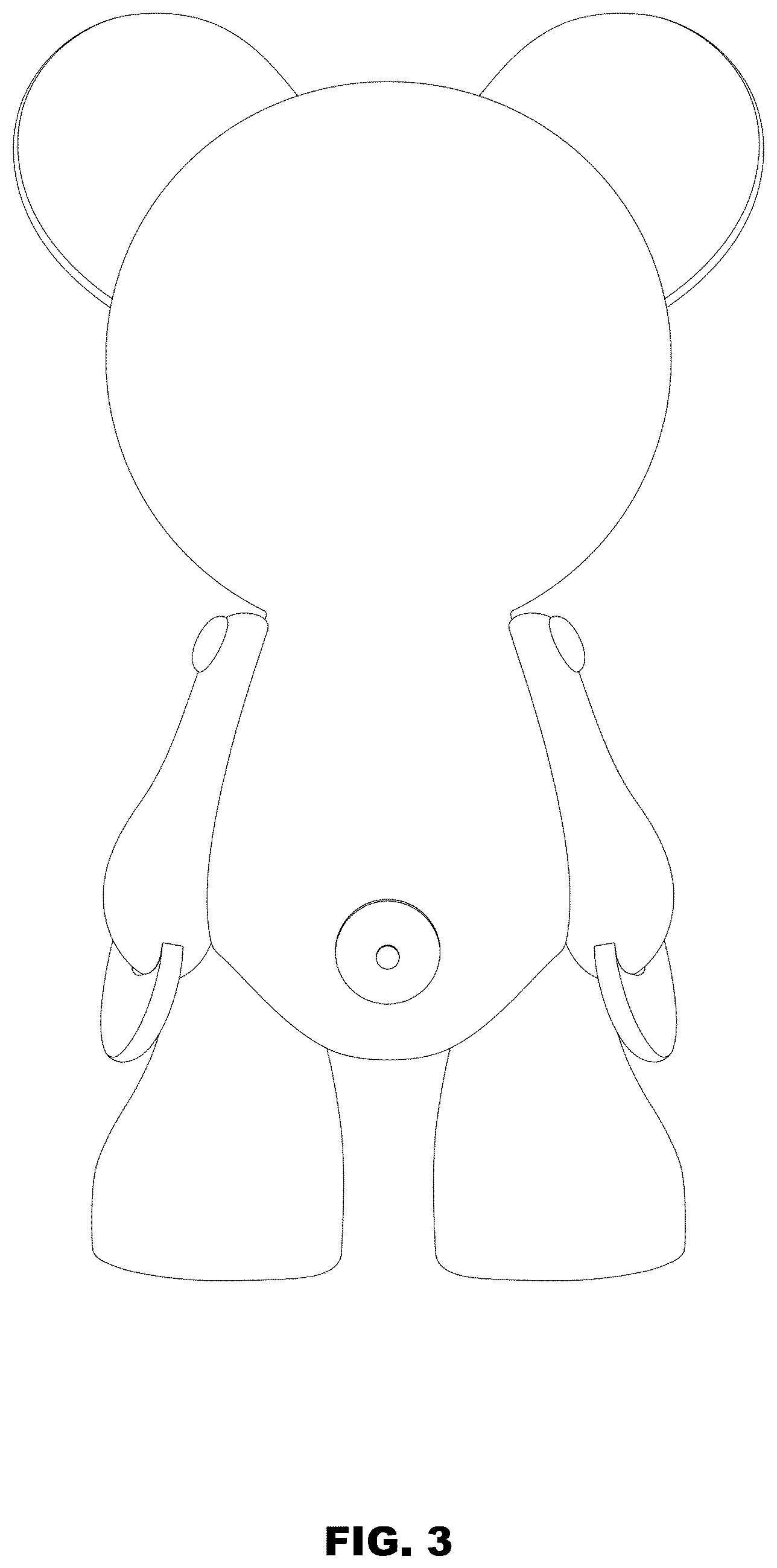 Patent USD1075561 Figure 3 – Decorative figurine