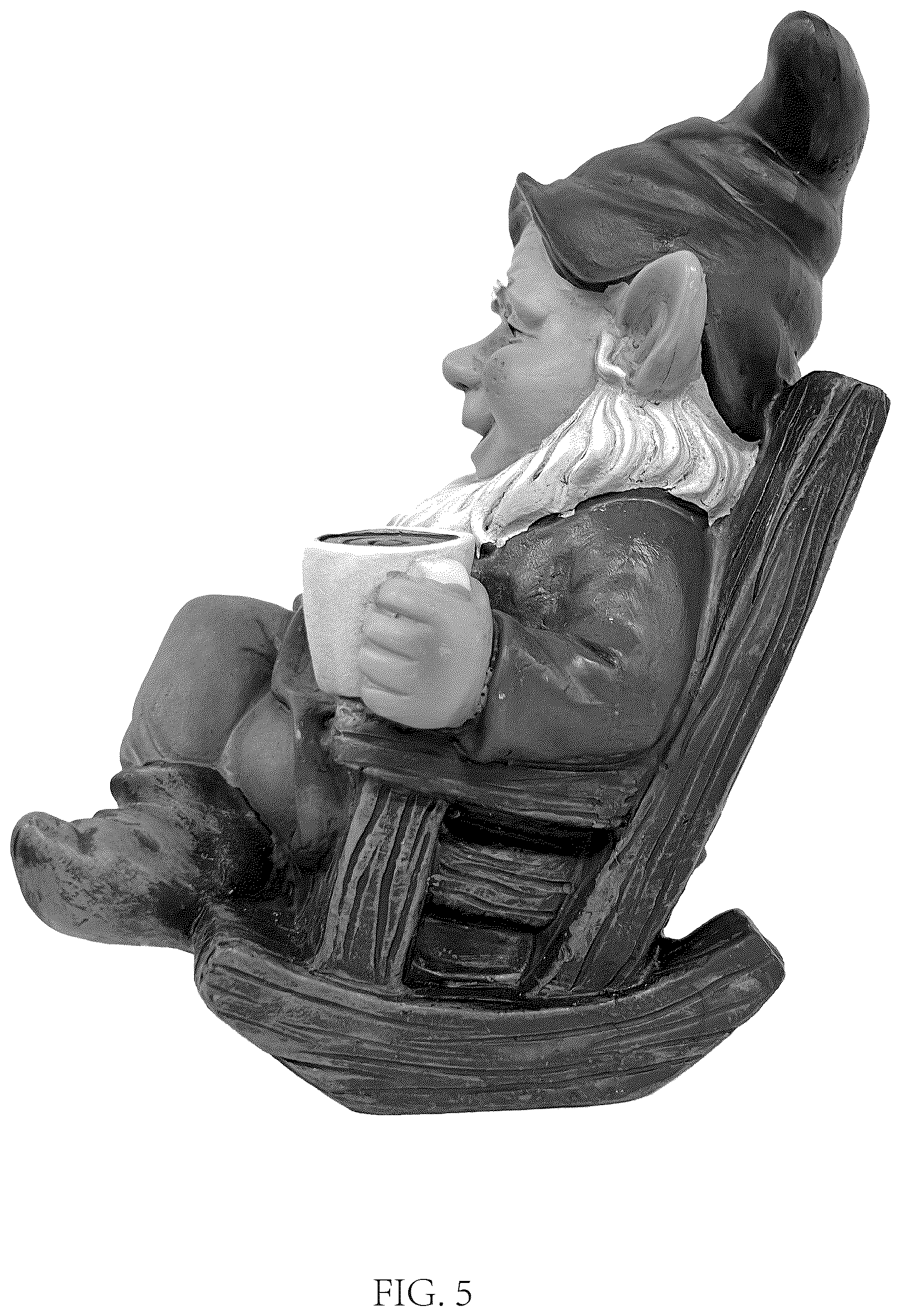 Patent USD1075562 Figure 5 – Gnome statue