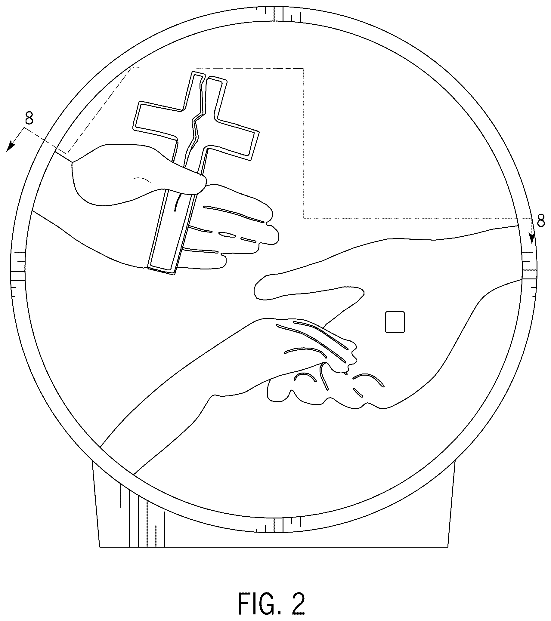 Patent USD1075563 Figure 2 – Sculpture