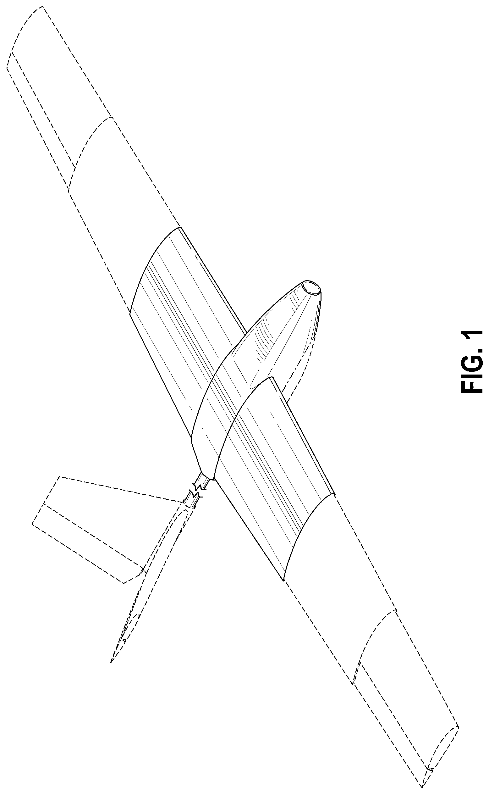 Patent USD1075566 — Expandable wing aircraft — Figure 1