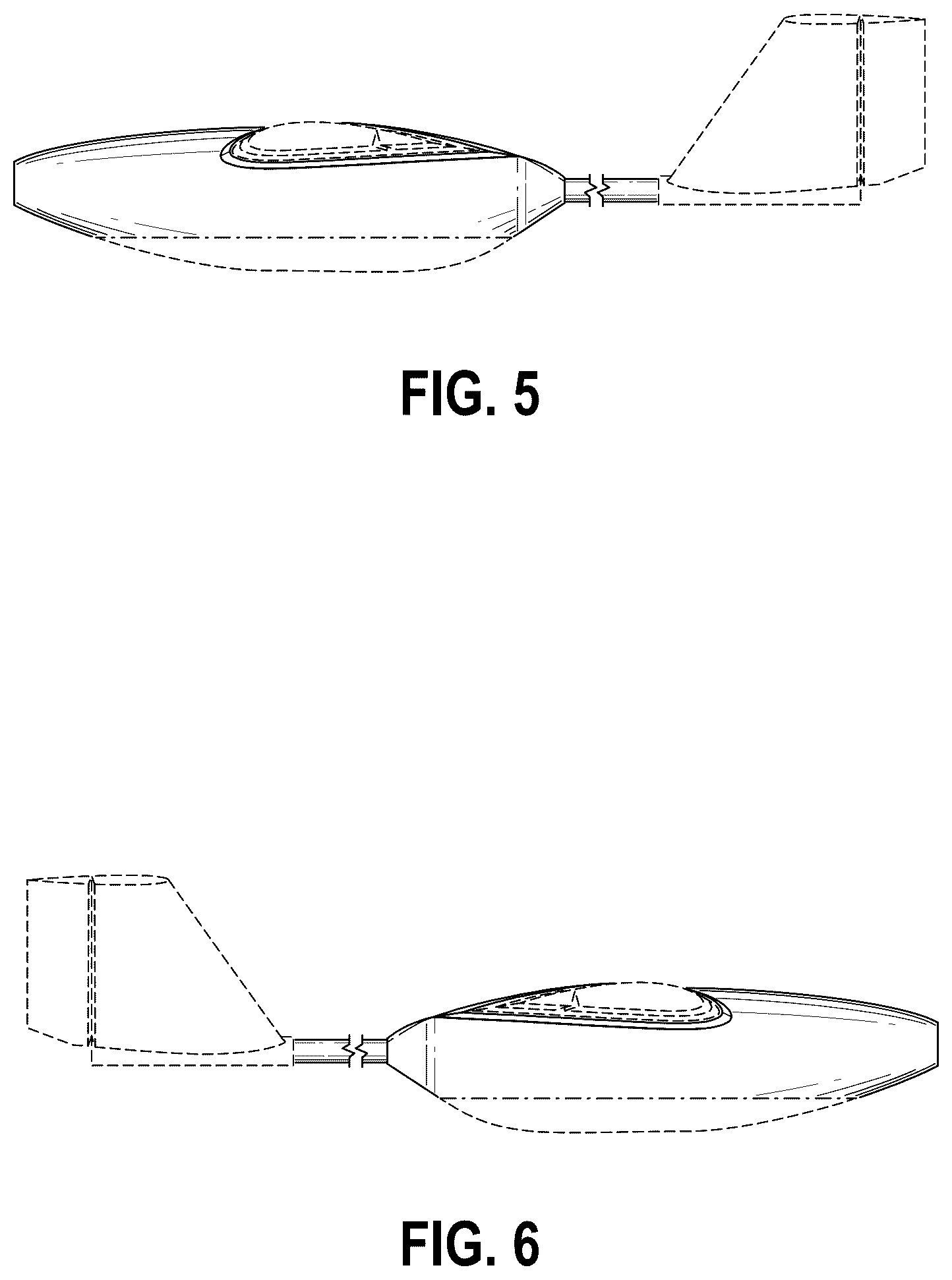 Patent USD1075566 Figure 4 – Expandable wing aircraft