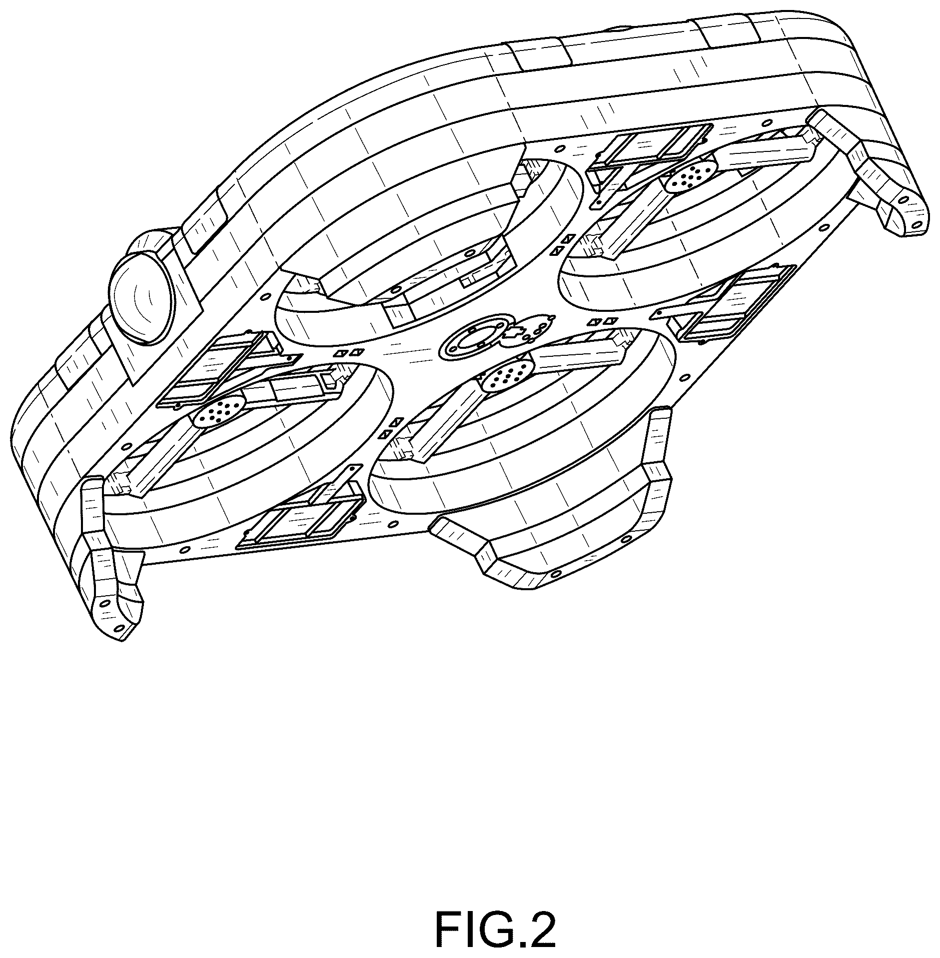 Patent USD1075567 Figure 2 – Unmanned aerial vehicle