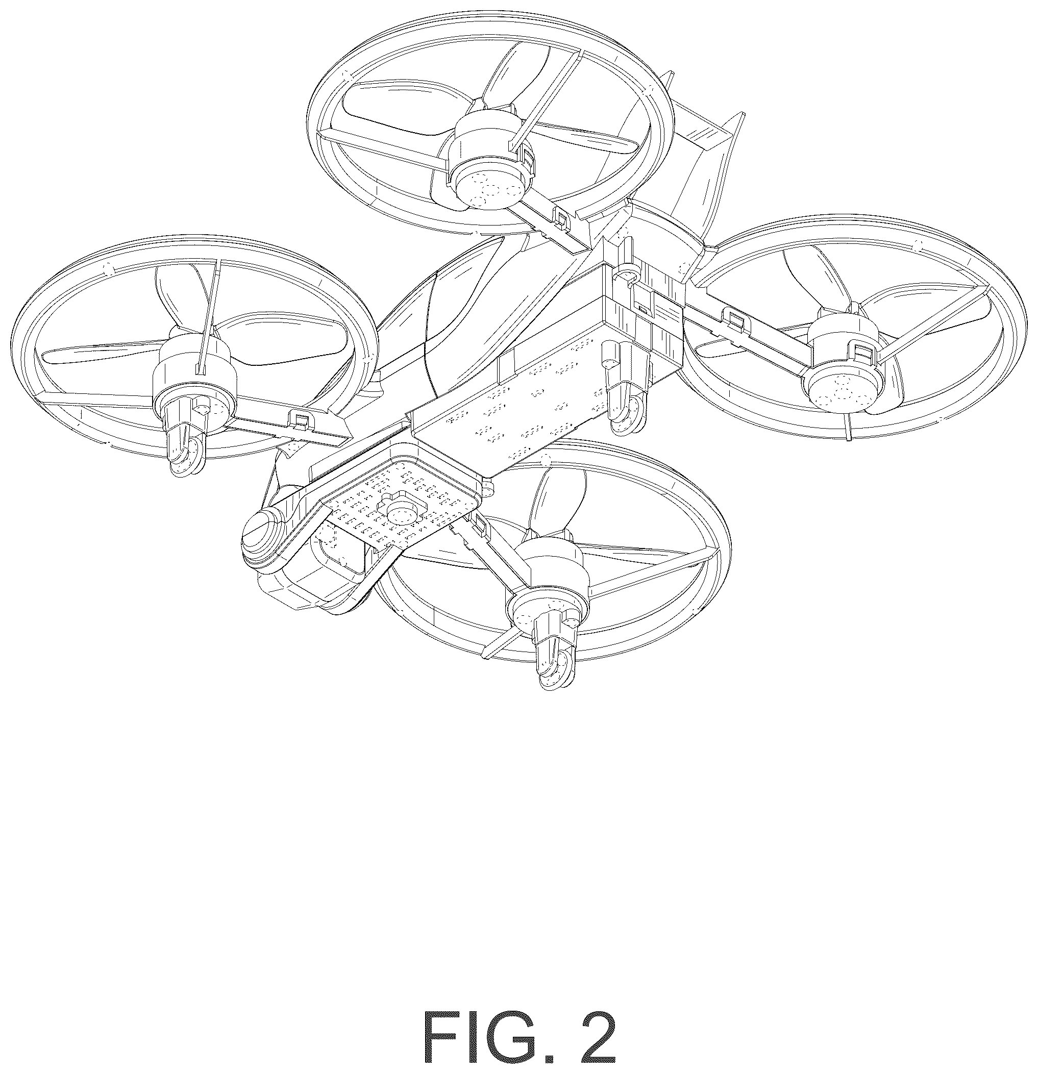 Patent USD1075568 Figure 2 – Drone