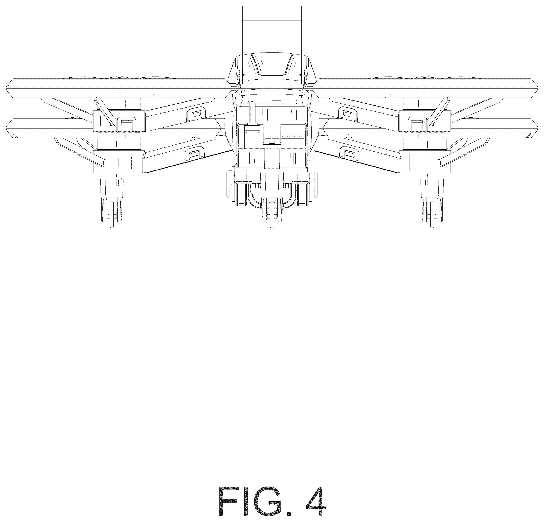 Patent USD1075568 Figure 4 – Drone