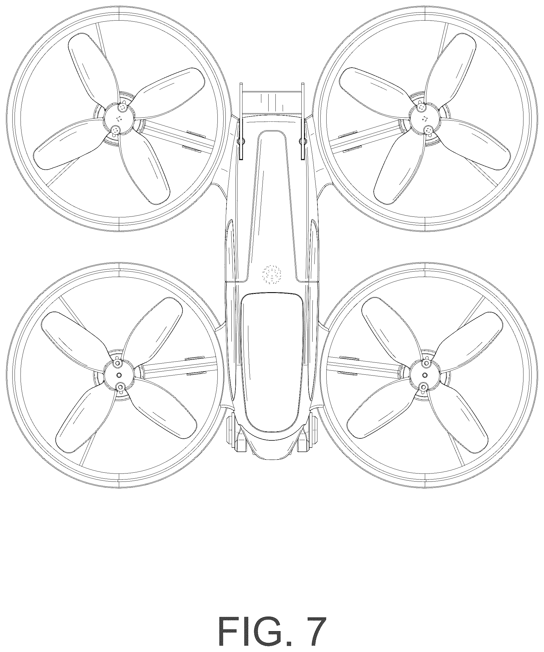 Patent USD1075568 Figure 7 – Drone