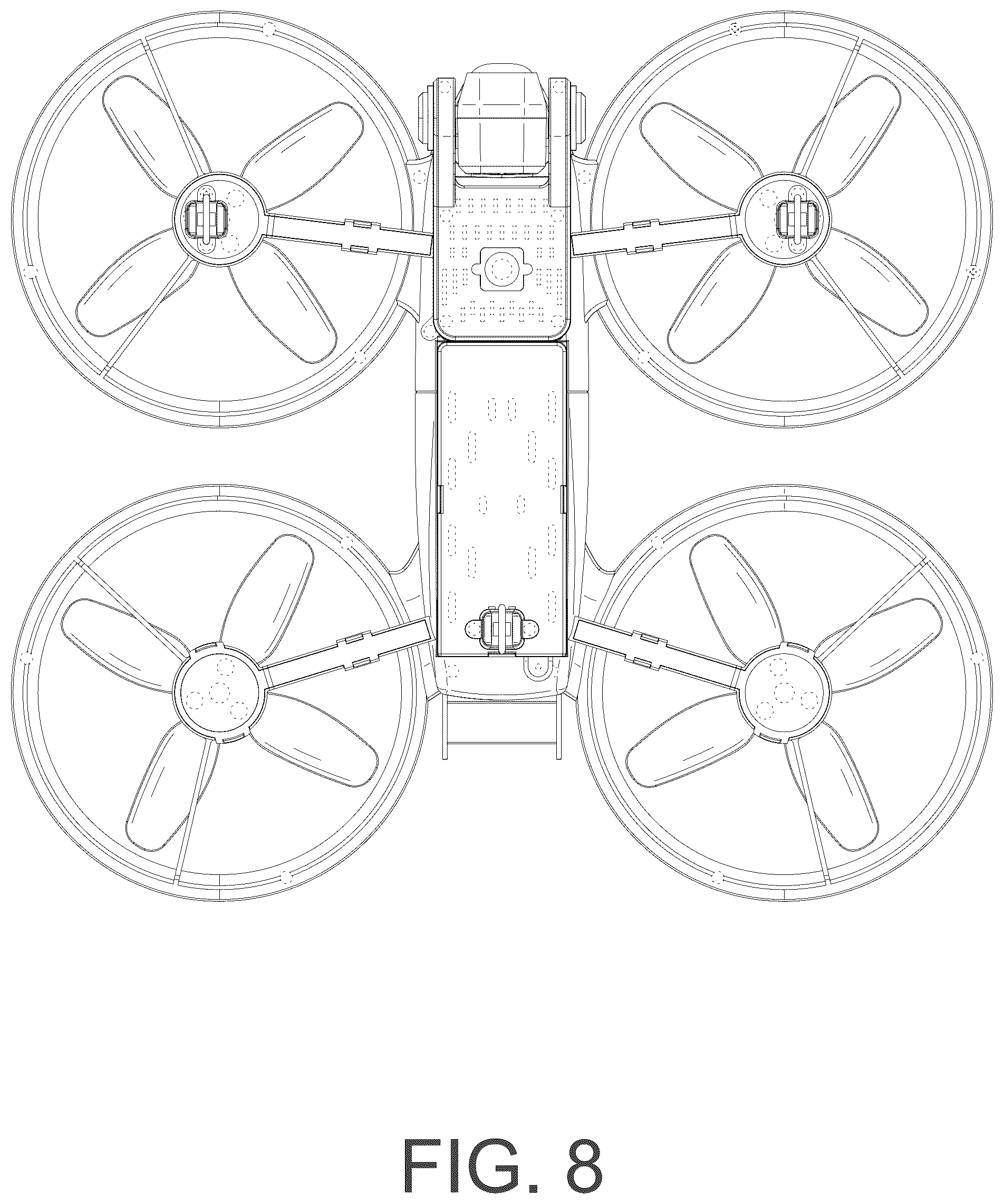 Patent USD1075568 Figure 8 – Drone