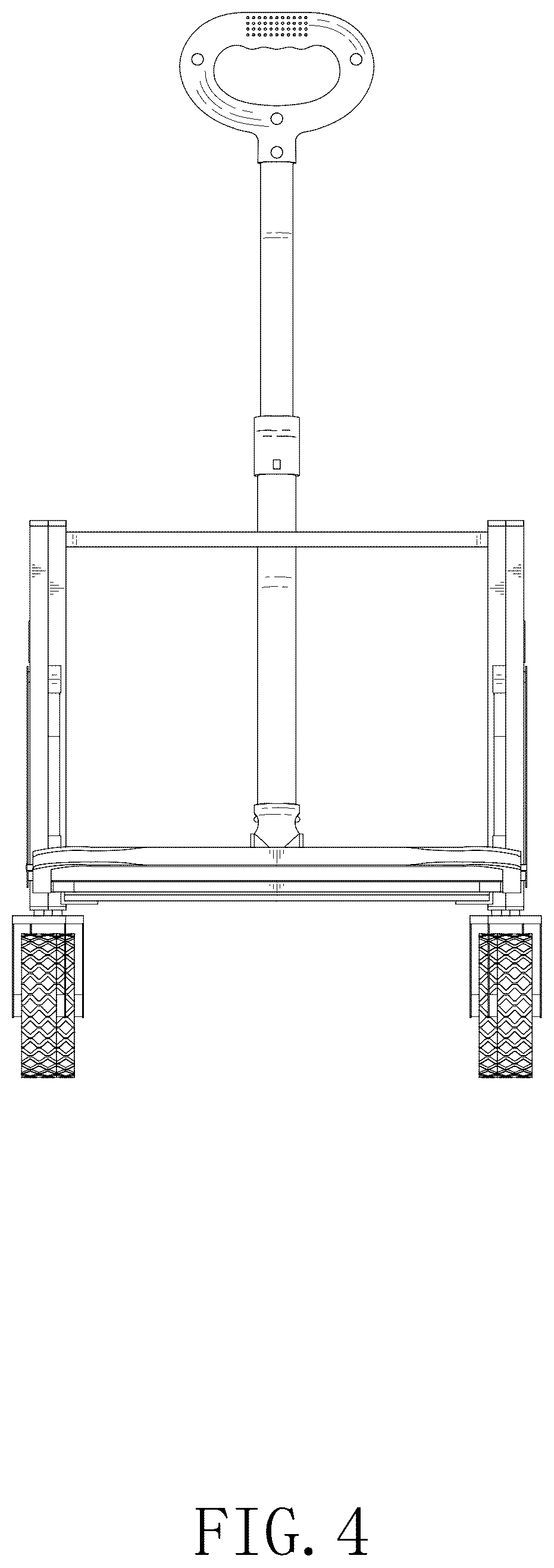 Patent USD1075569 Figure 4 – Folding wagon