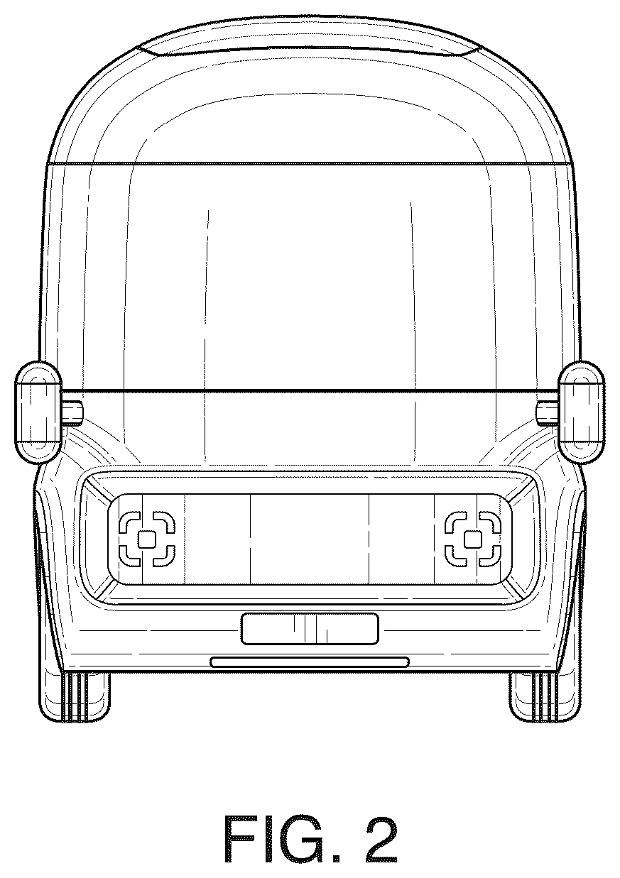 Patent USD1075570 Figure 2 – Autonomous vehicle