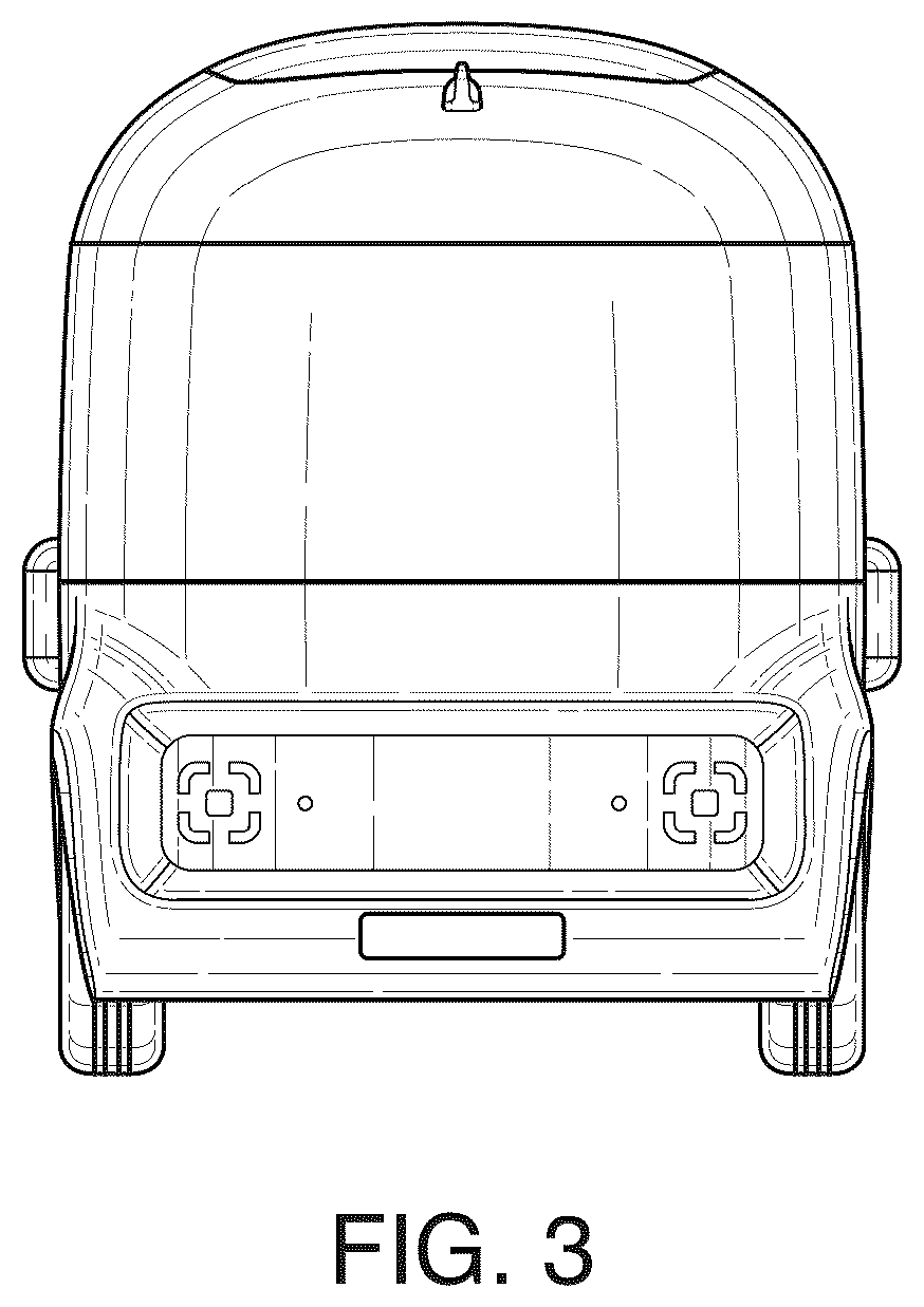 Patent USD1075570 Figure 3 – Autonomous vehicle