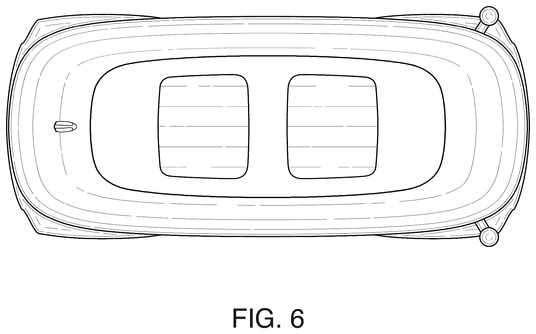 Patent USD1075570 Figure 6 – Autonomous vehicle