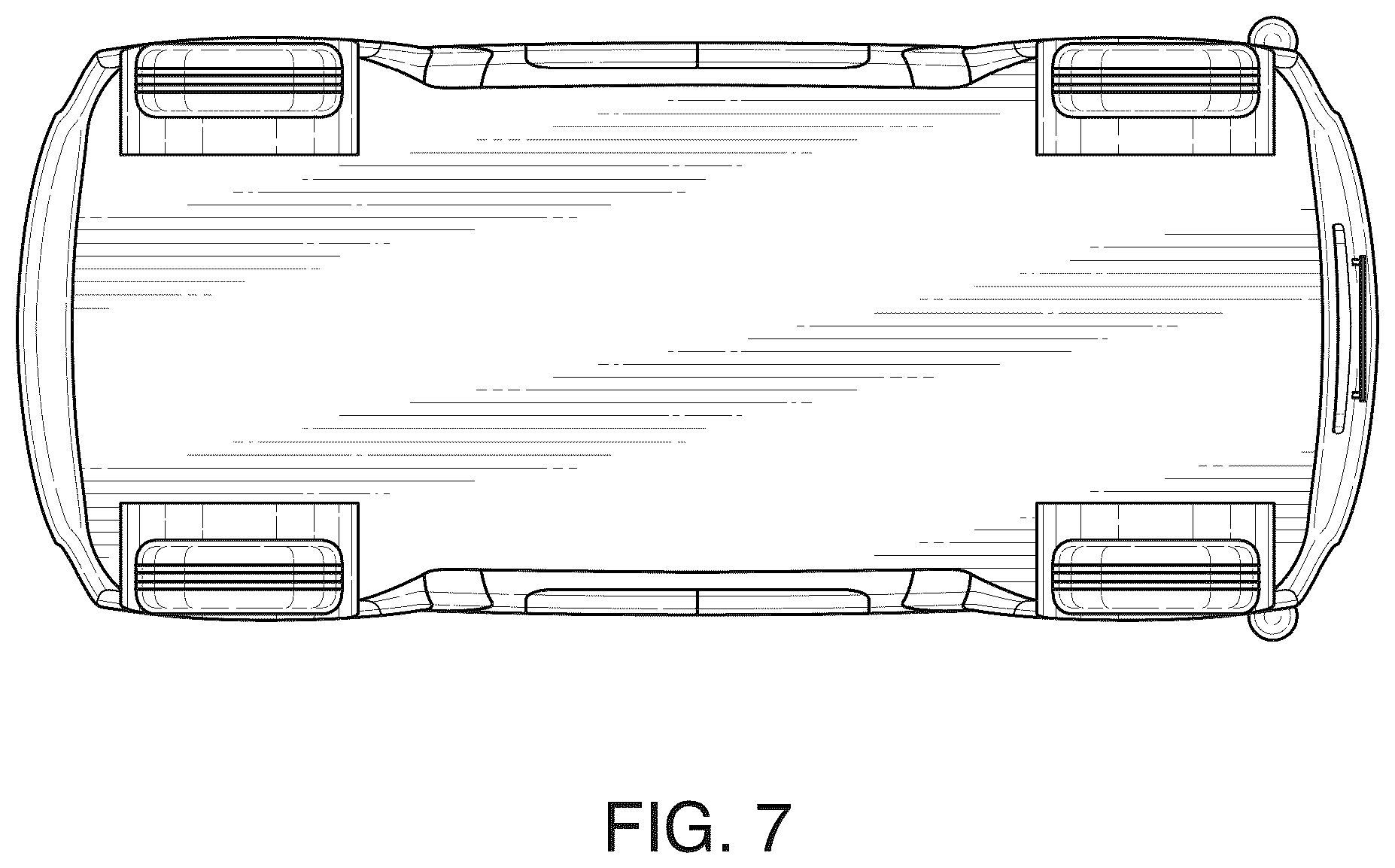Patent USD1075570 Figure 7 – Autonomous vehicle