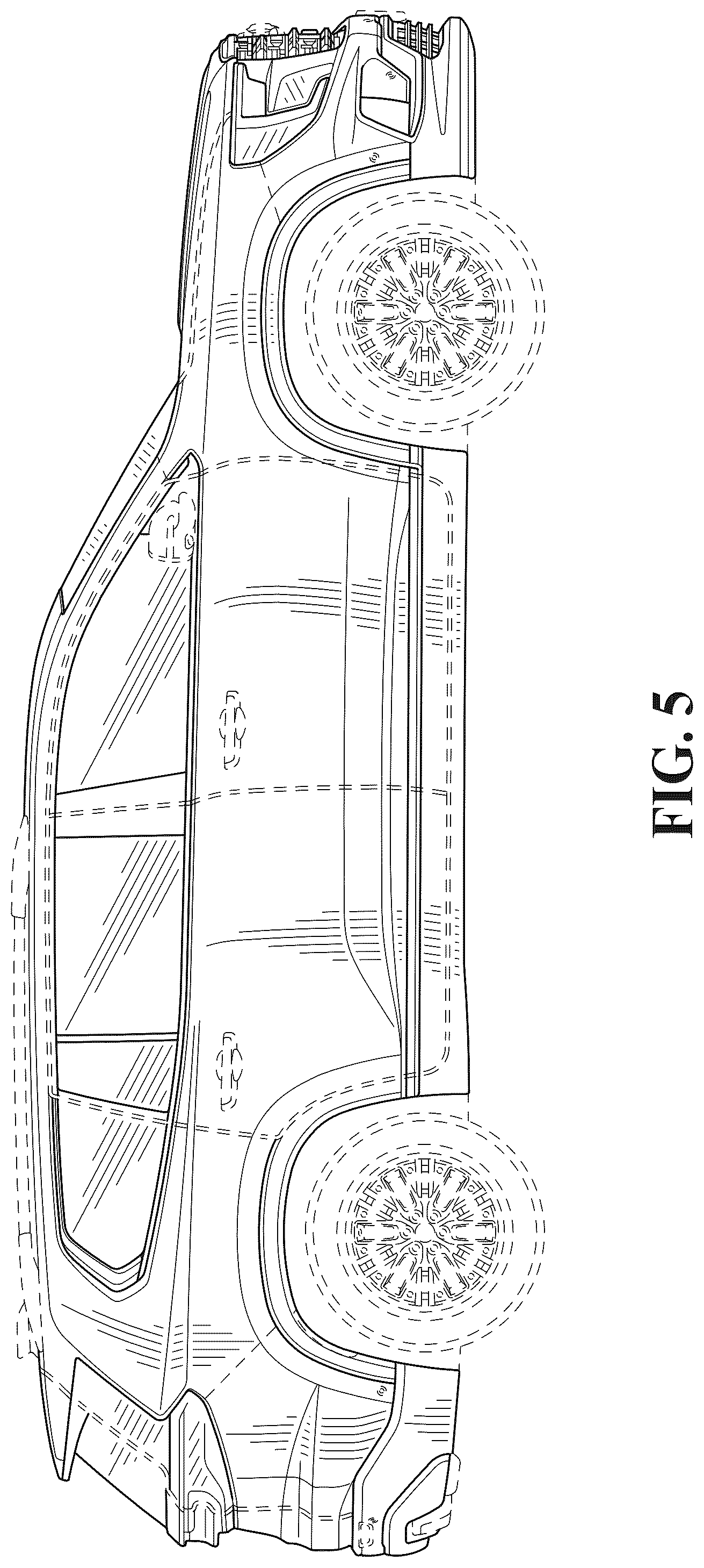 Patent USD1075575 Figure 5 – Vehicle, toy replica, and/or other replica