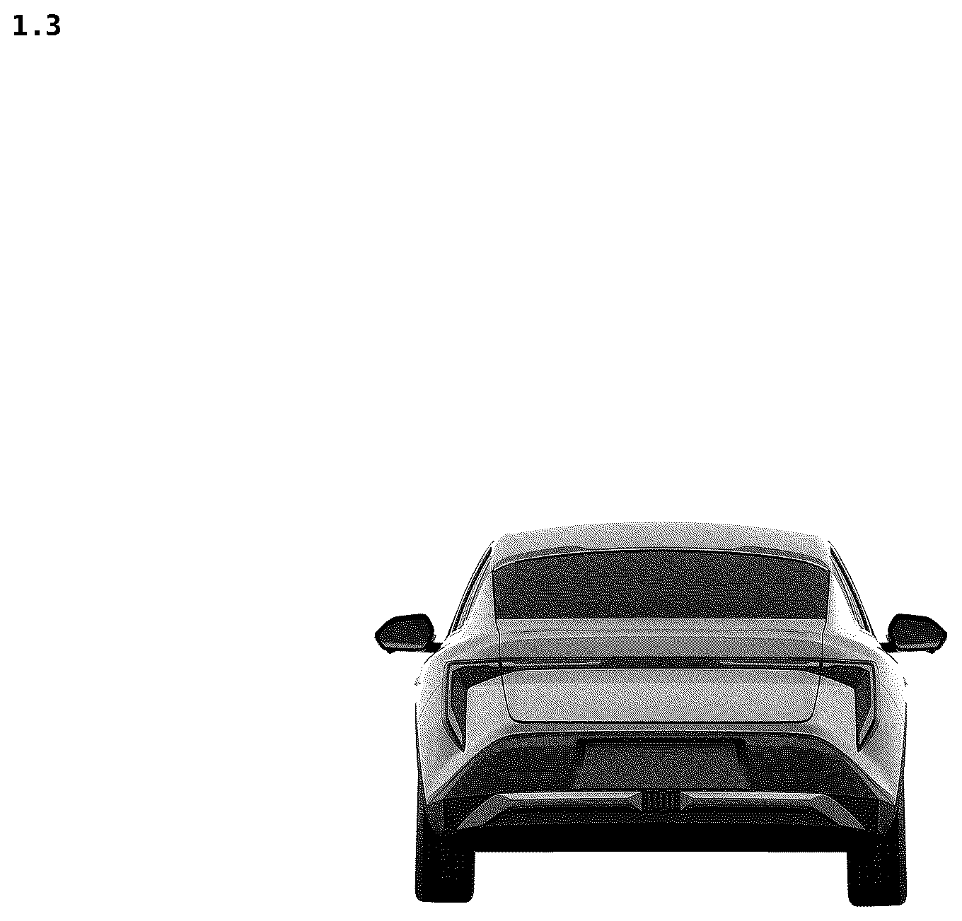 Patent USD1075576 Figure 3 – Motor car