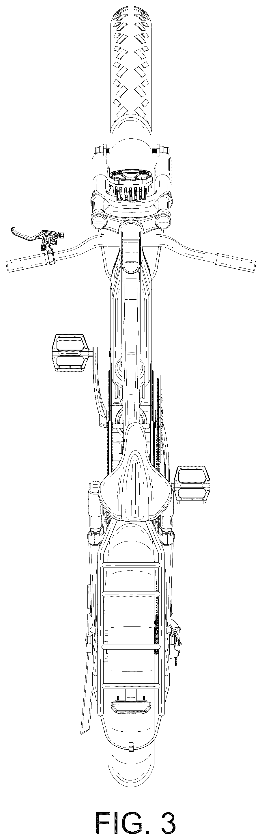 Patent USD1075580 Figure 3 – Electric bicycle