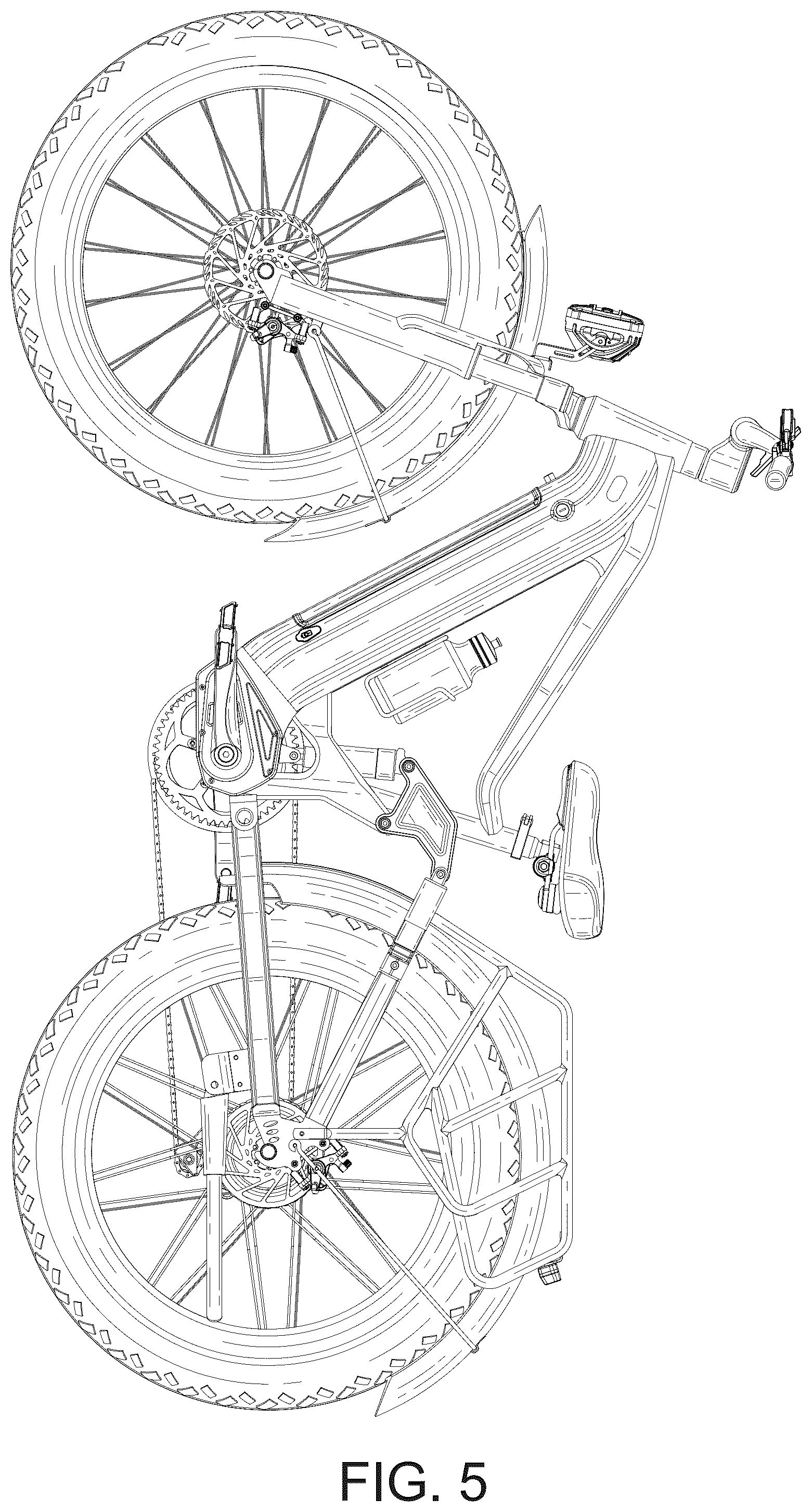 Patent USD1075580 Figure 5 – Electric bicycle