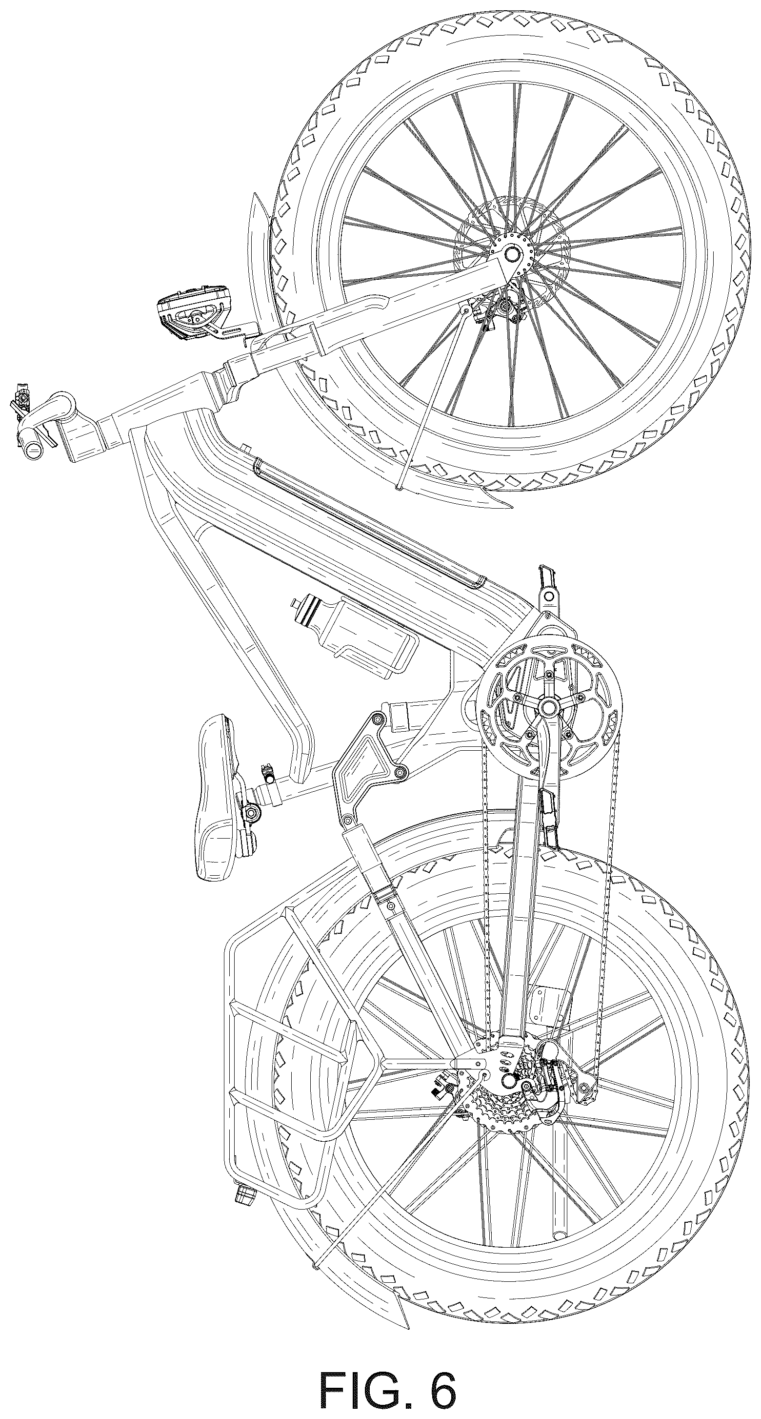 Patent USD1075580 Figure 6 – Electric bicycle