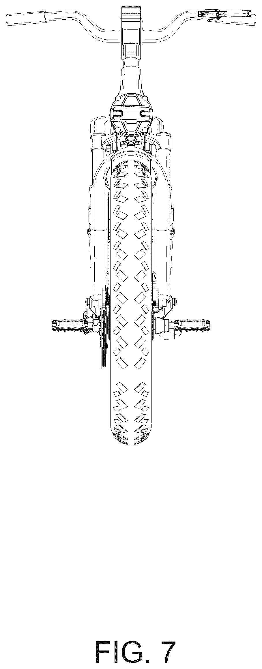 Patent USD1075580 Figure 7 – Electric bicycle