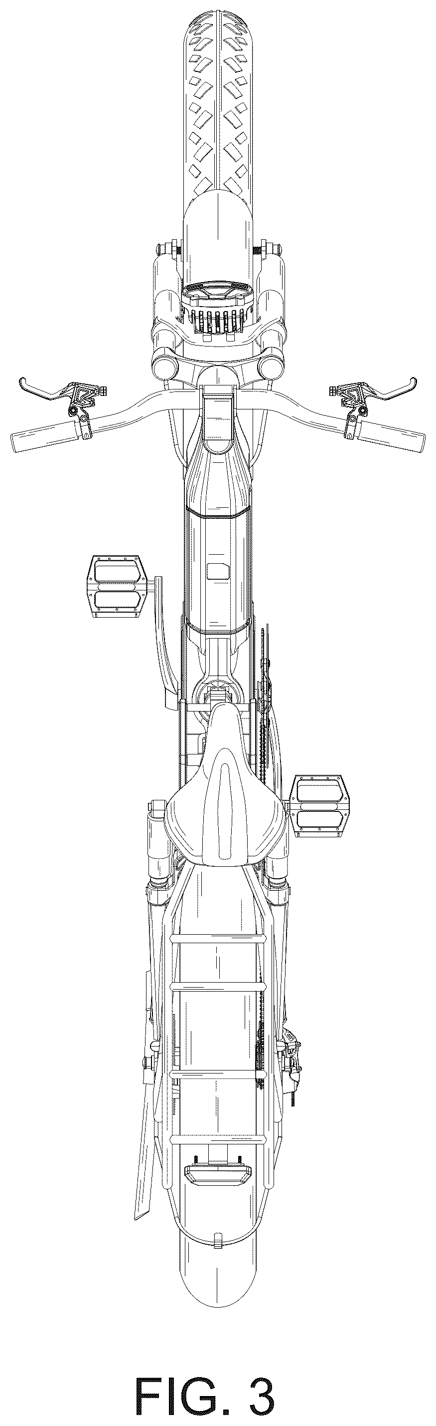 Patent USD1075581 Figure 3 – Electric bicycle