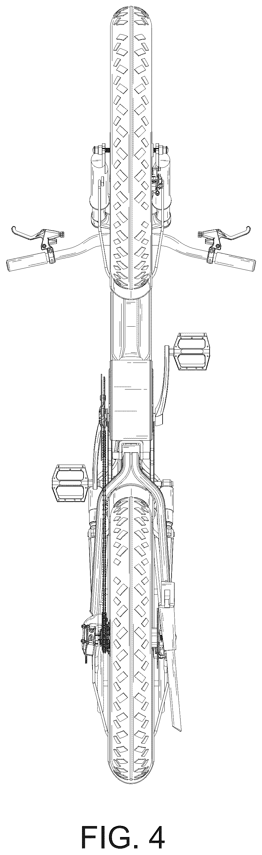 Patent USD1075581 Figure 4 – Electric bicycle