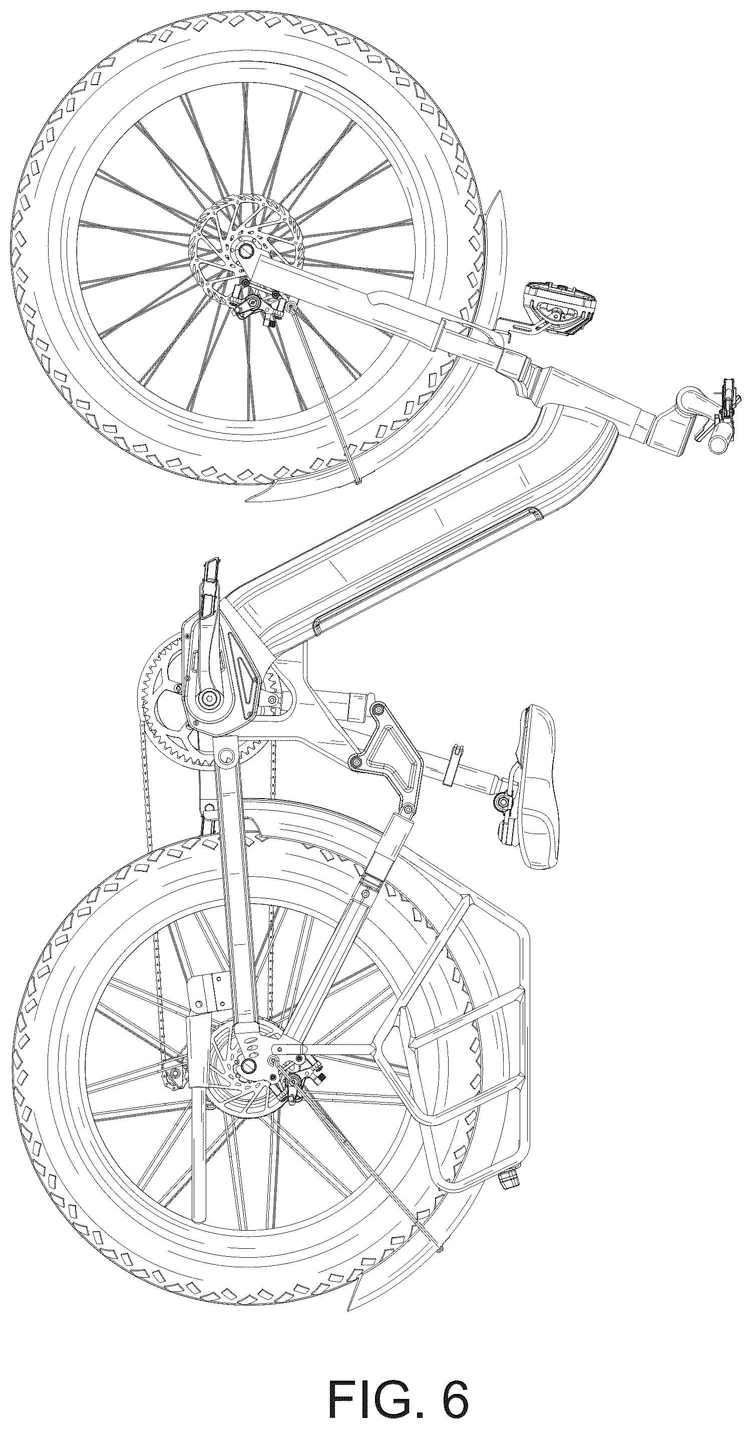 Patent USD1075581 Figure 6 – Electric bicycle