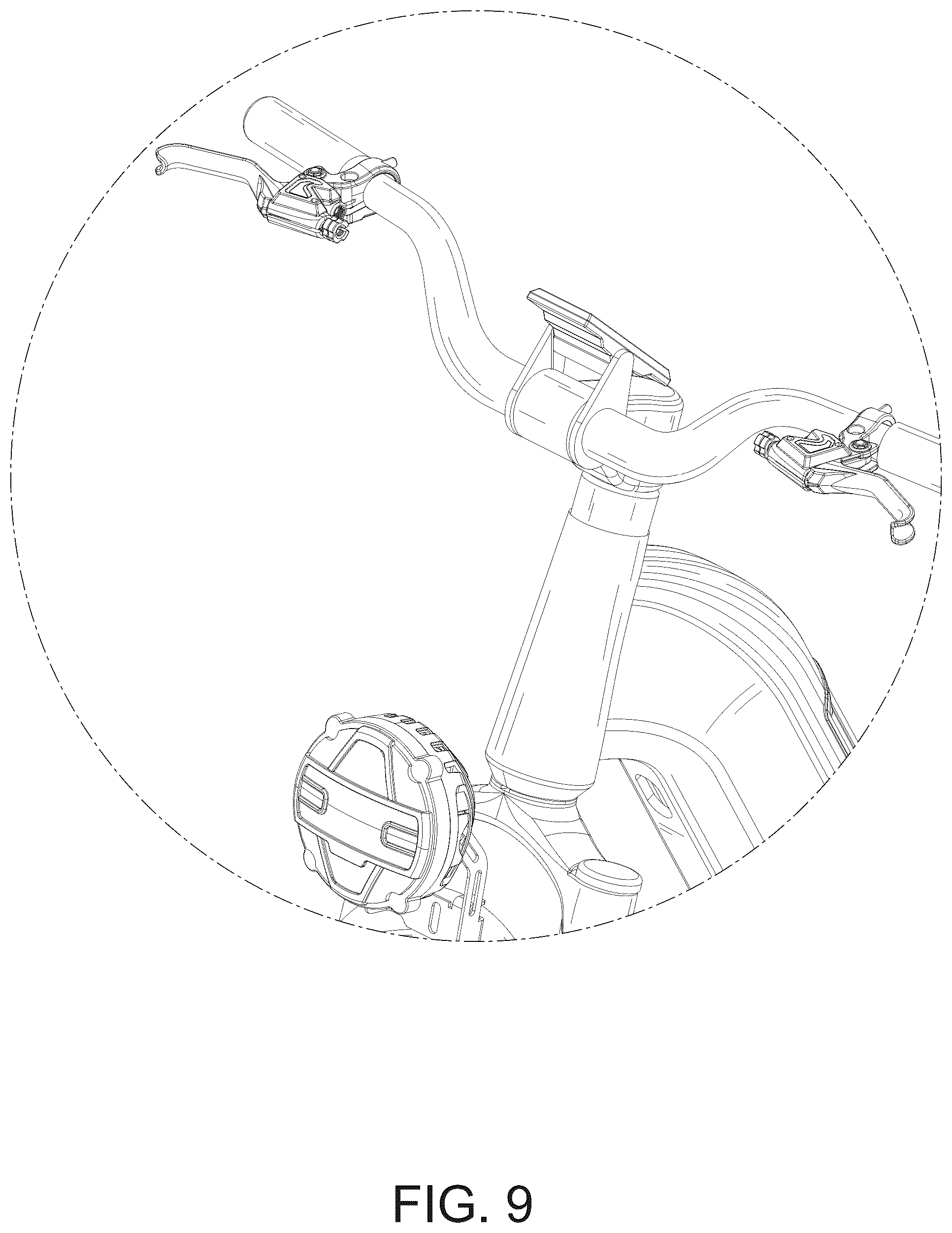 Patent USD1075581 Figure 9 – Electric bicycle