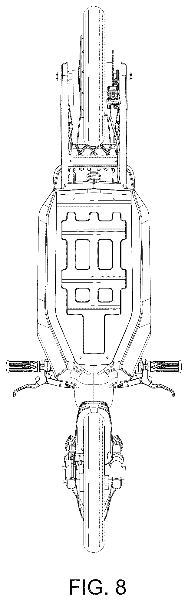 Patent USD1075582 Figure 8 – Electric bicycle