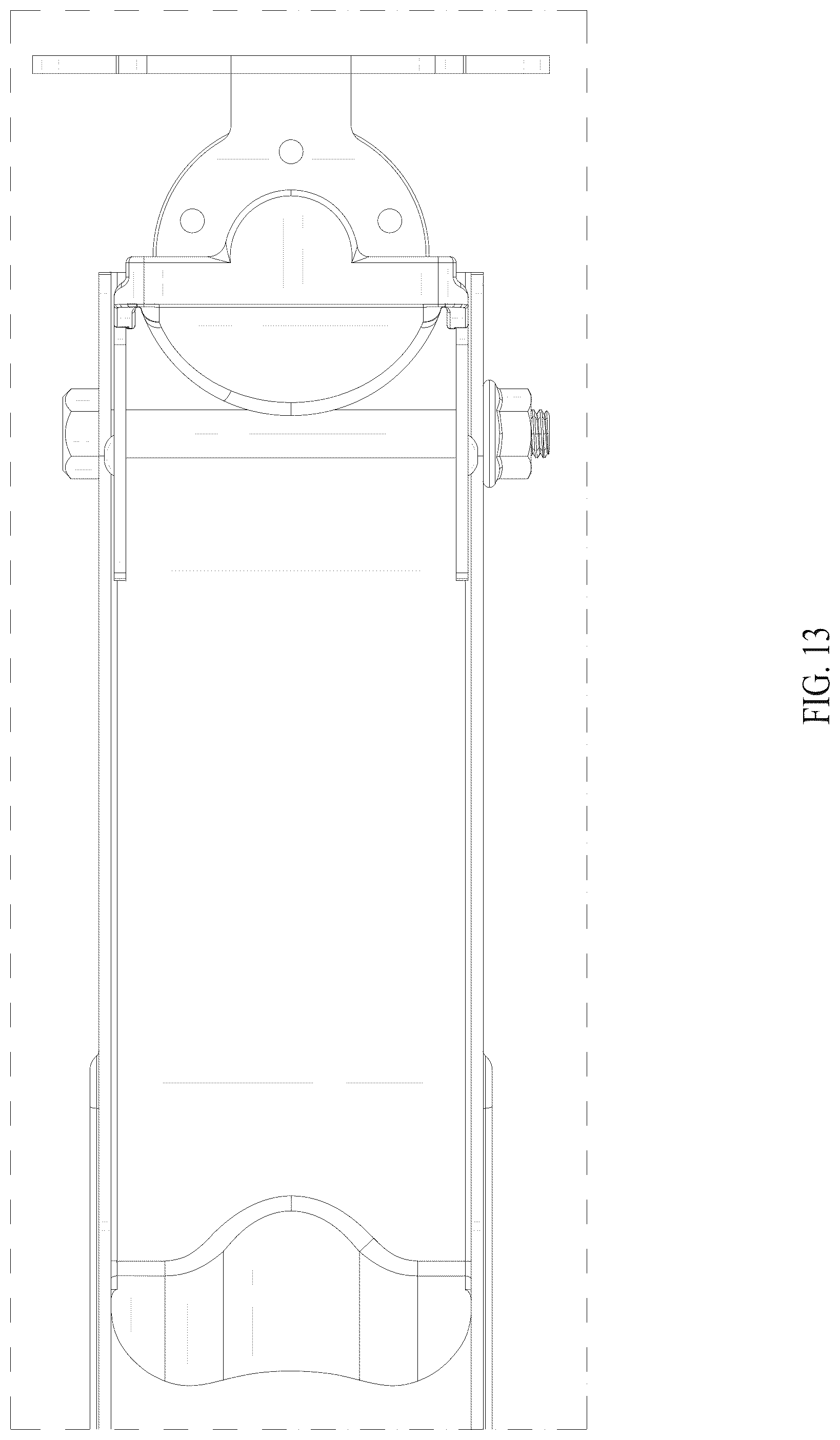 Patent USD1075583 Figure 12 – Folding bicycle rack with automatic wheel fixing