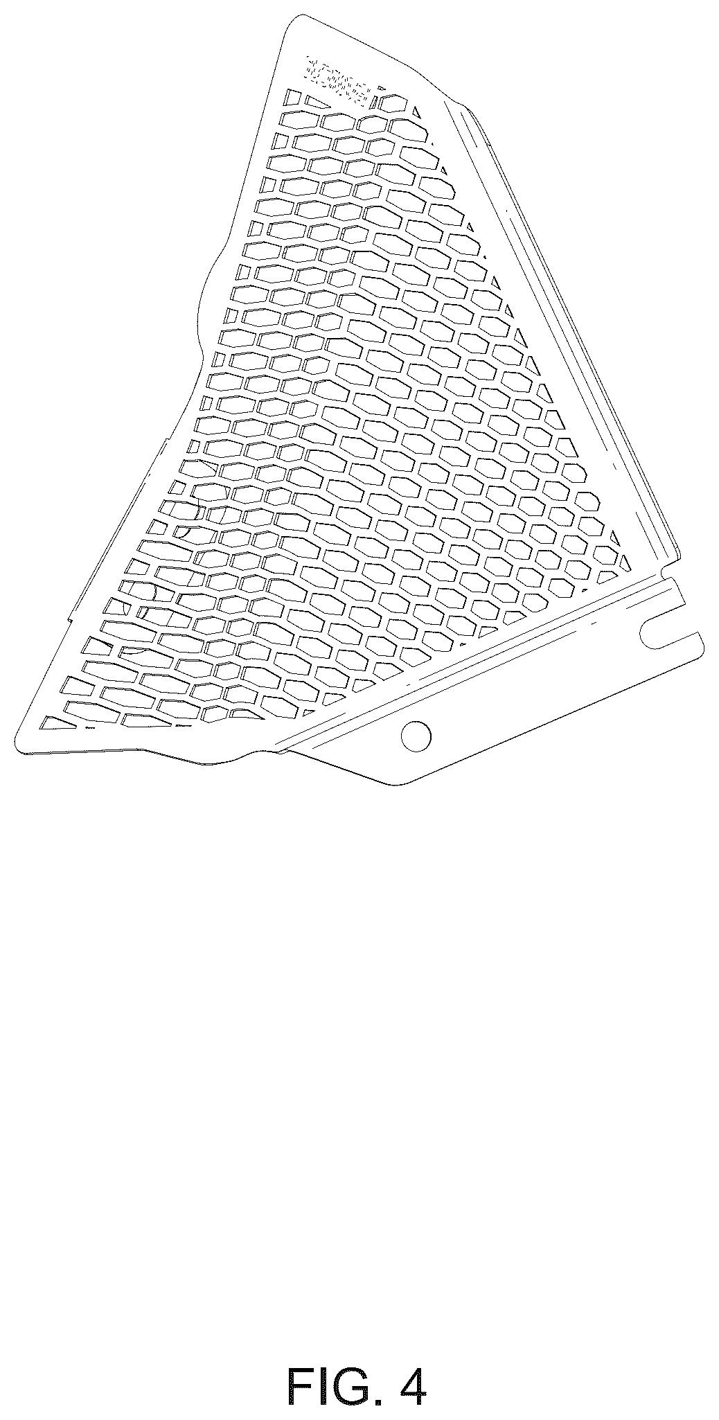 Patent USD1075584 Figure 4 – Pair of motorcycle water tank protective covers
