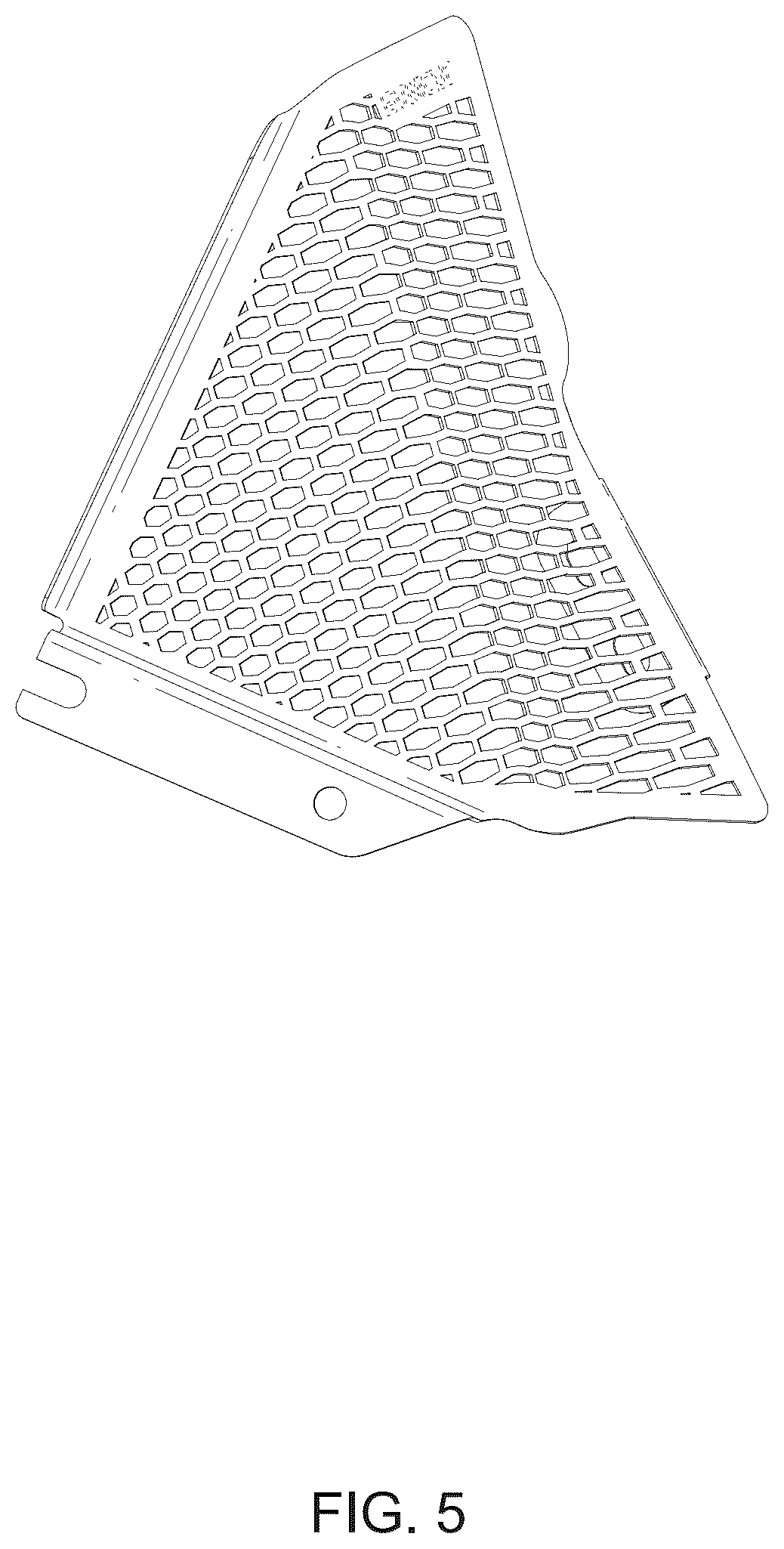 Patent USD1075584 Figure 5 – Pair of motorcycle water tank protective covers