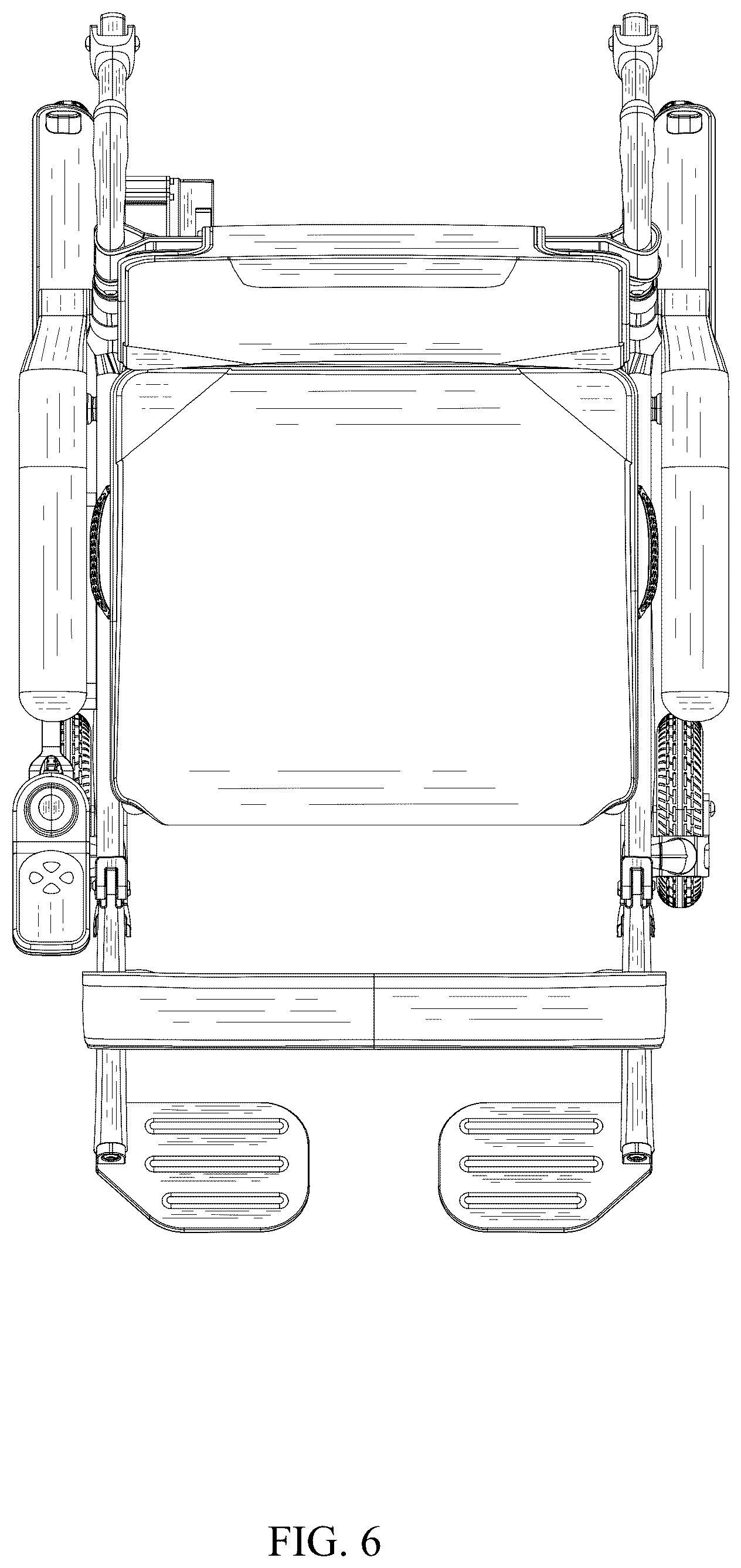 Patent USD1075585 Figure 6 – Electric wheelchair