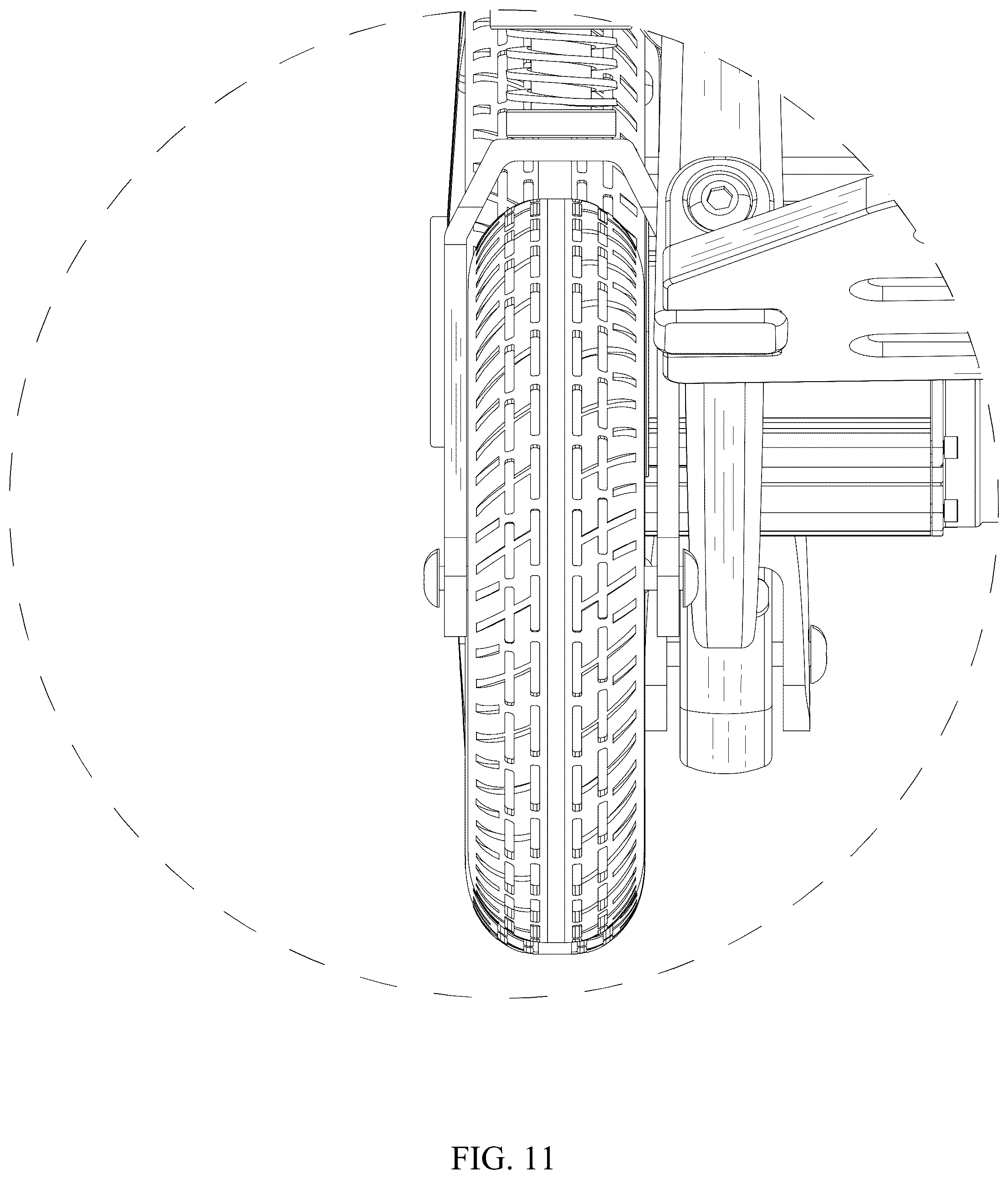 Patent USD1075585 Figure 11 – Electric wheelchair