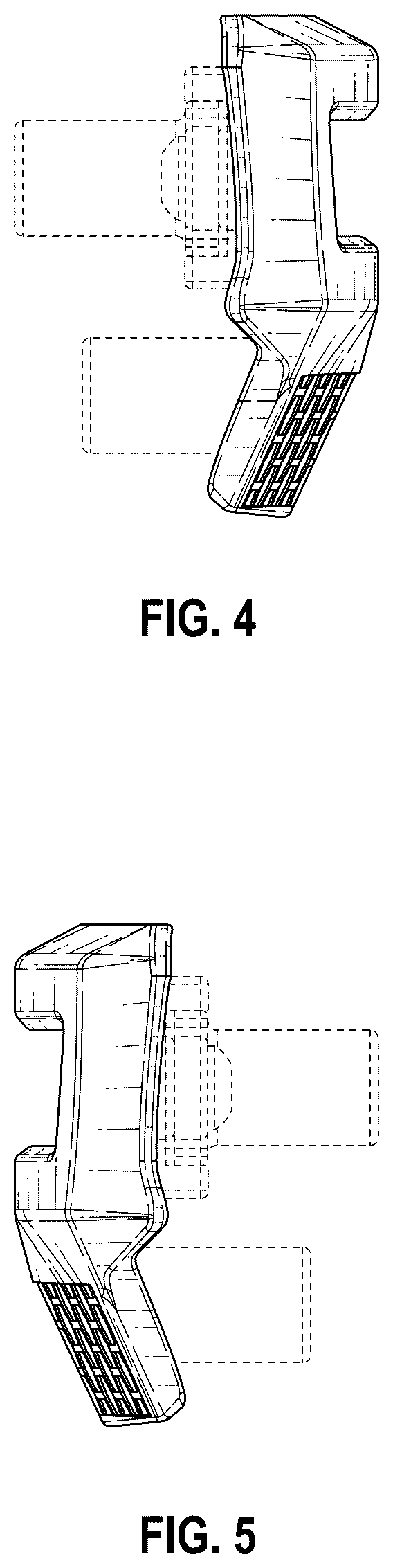Patent USD1075586 Figure 3 – Model vehicle lighted bumper assembly