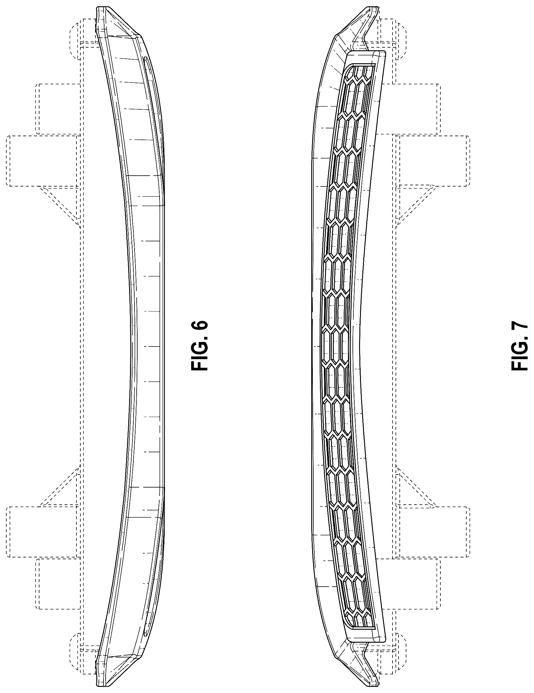 Patent USD1075586 Figure 4 – Model vehicle lighted bumper assembly