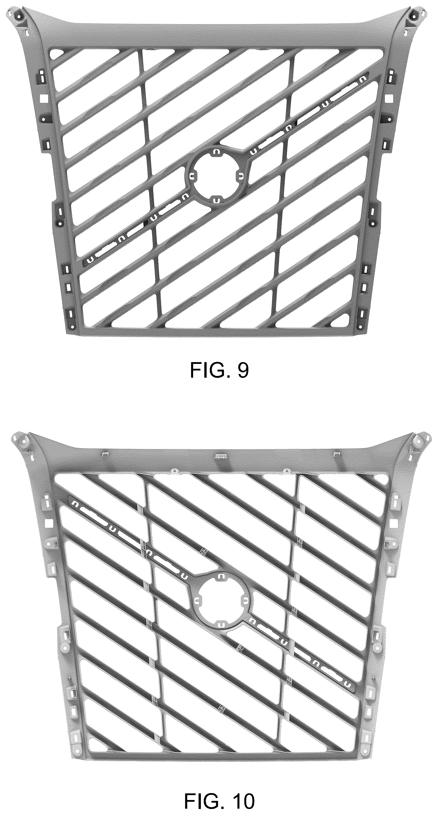 Patent USD1075588 Figure 6 – Grille