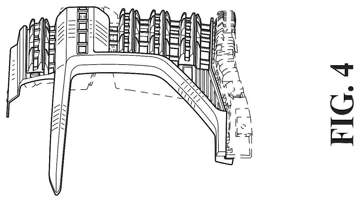 Patent USD1075589 Figure 4 – Vehicle grille