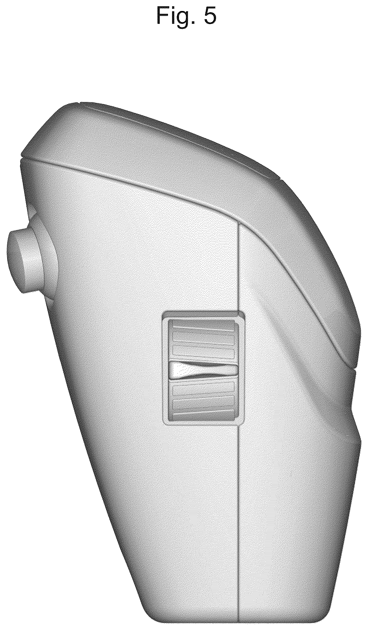 Patent USD1075597 Figure 5 – Joystick for tractor