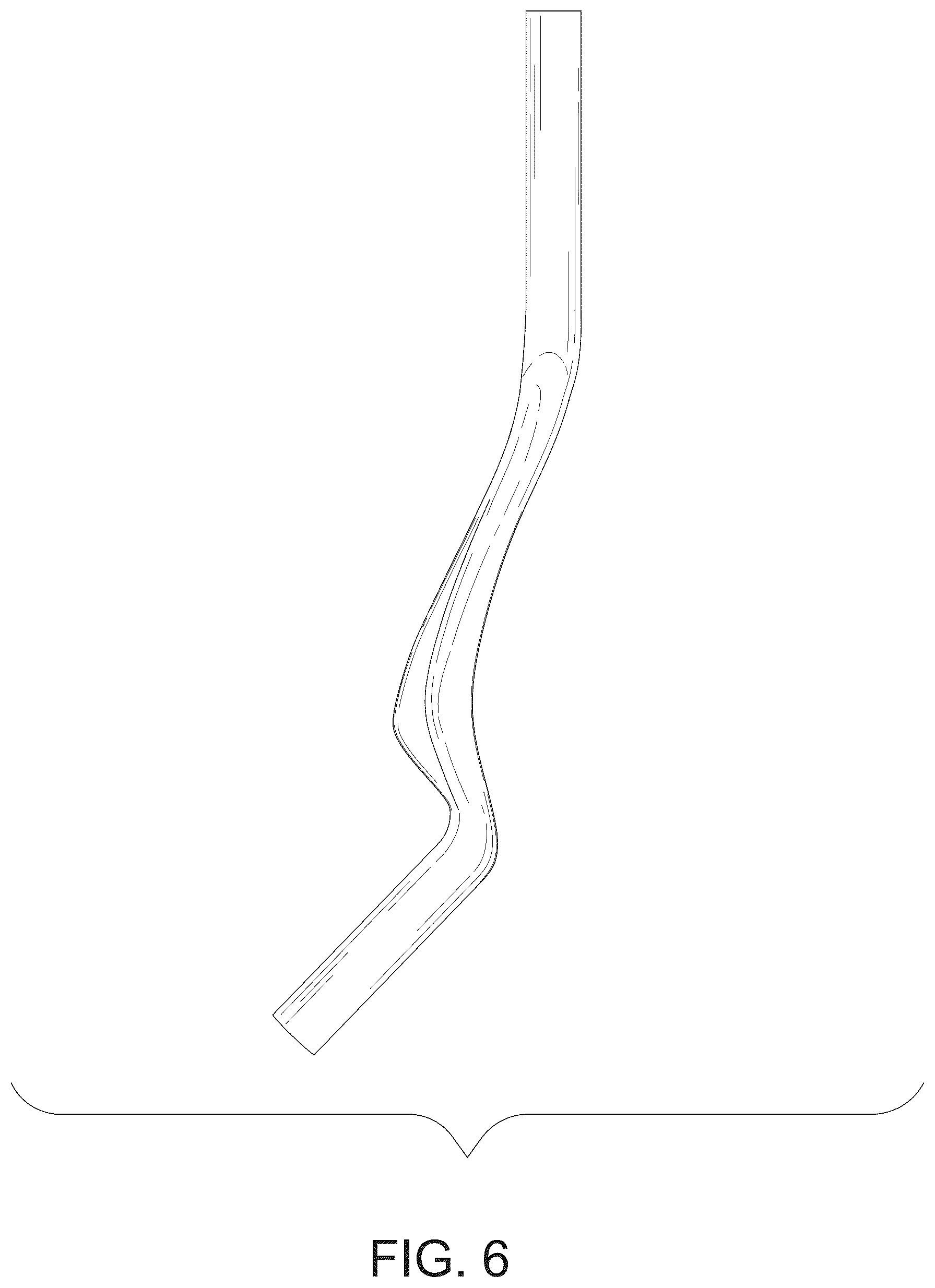 Patent USD1075599 Figure 6 – Bicycle handlebar