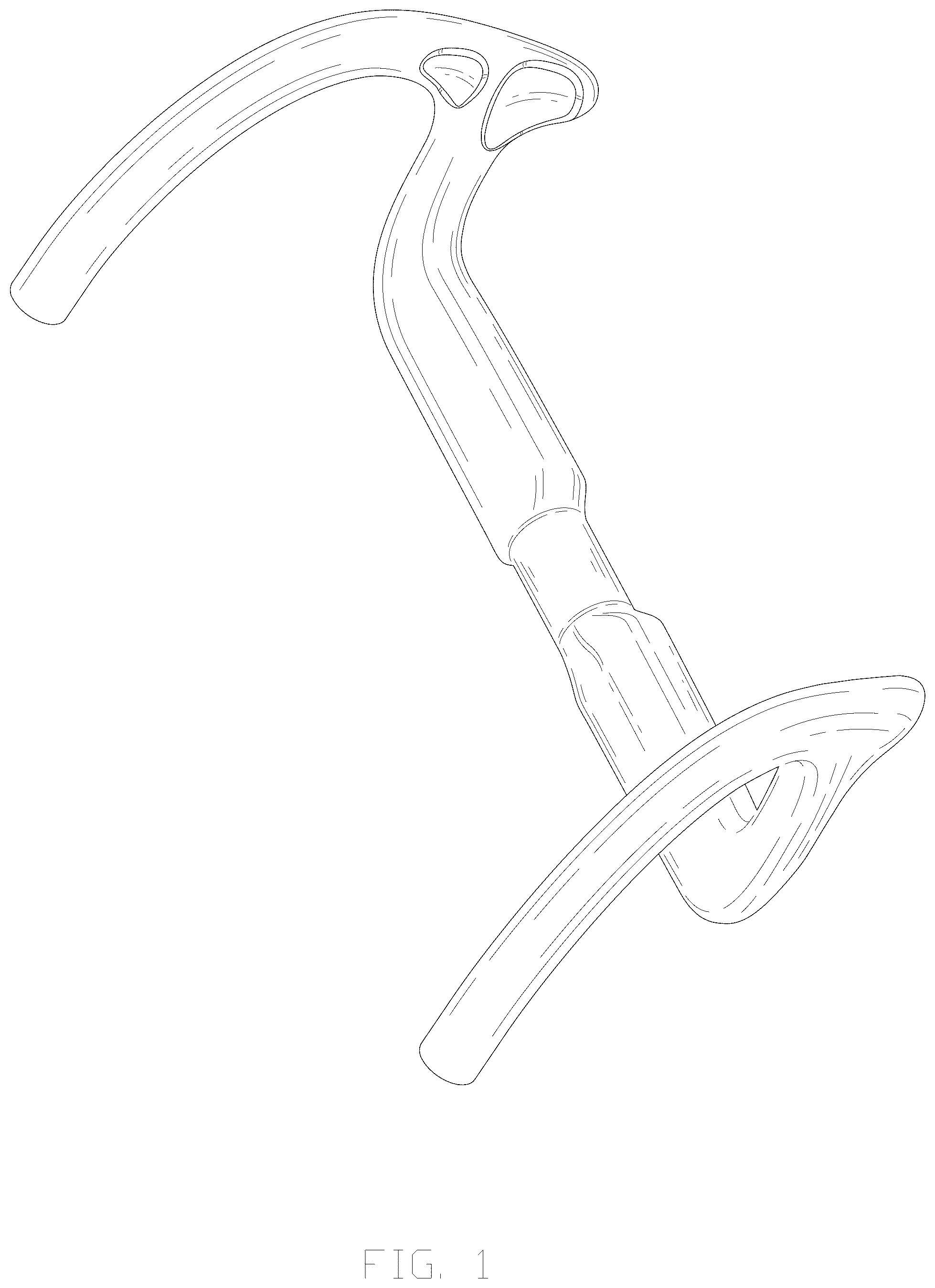Patent USD1075600 Figure 1 – Bicycle handlebar