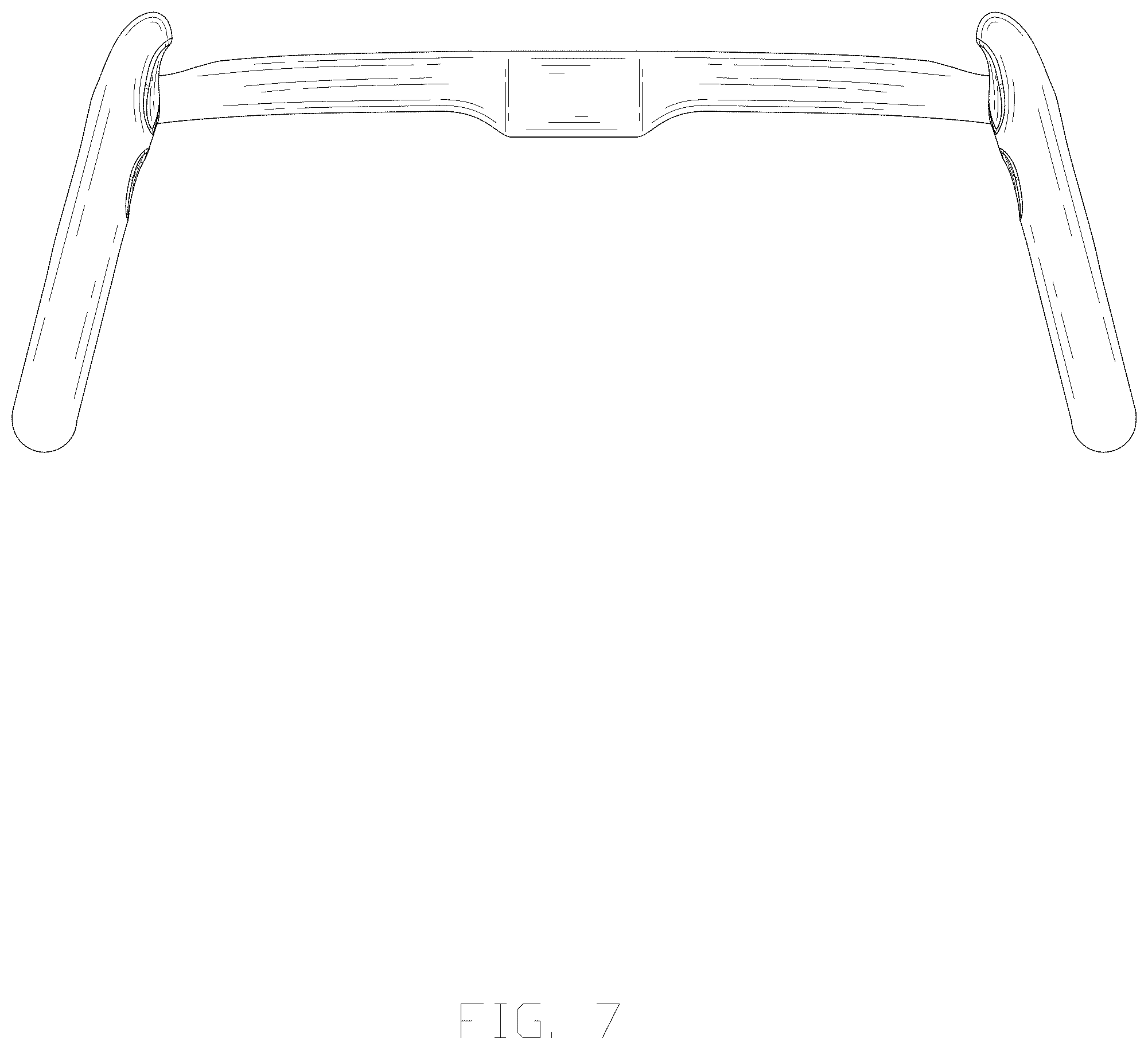 Patent USD1075600 Figure 7 – Bicycle handlebar
