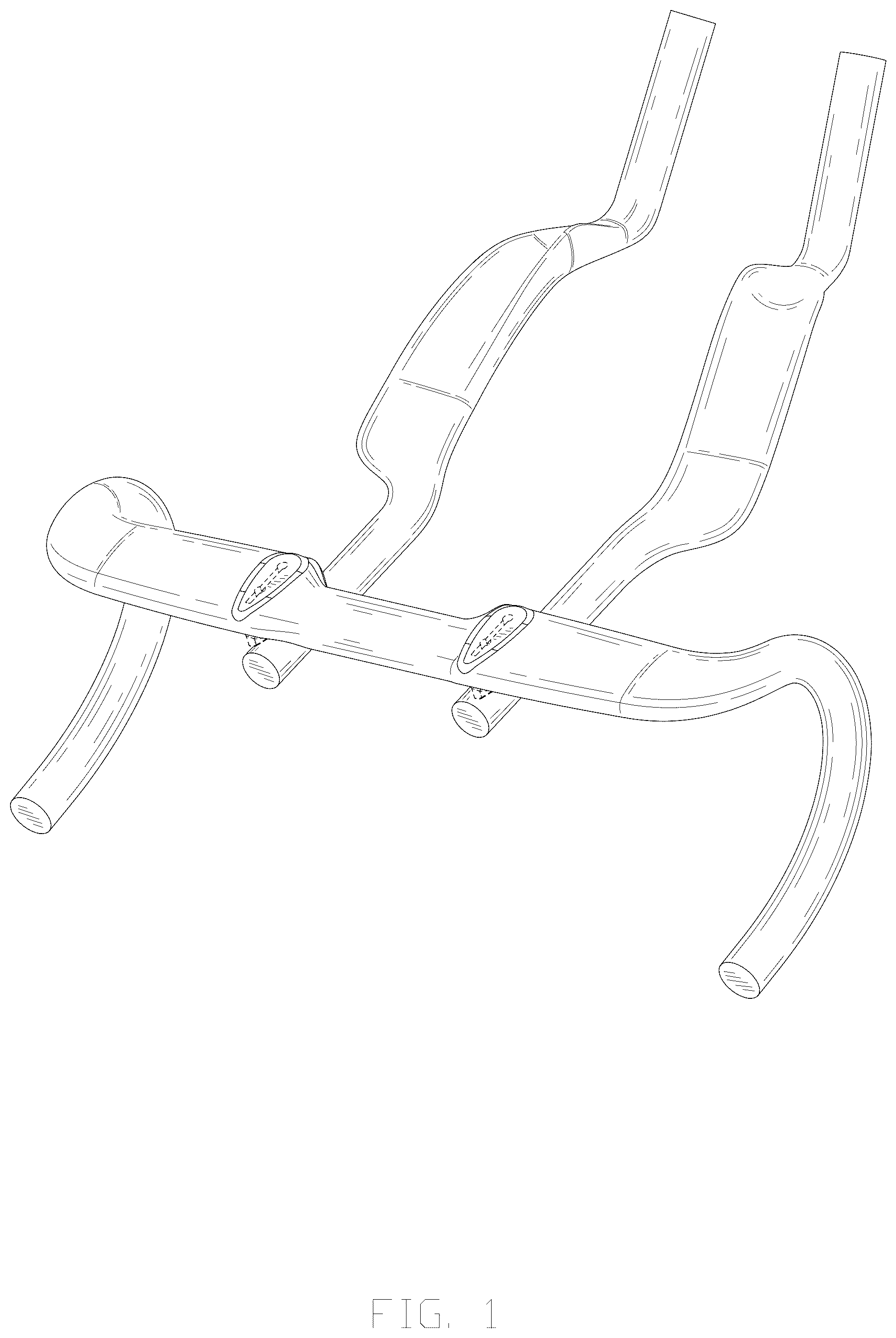 Patent USD1075601 — Bicycle handlebar — Figure 1